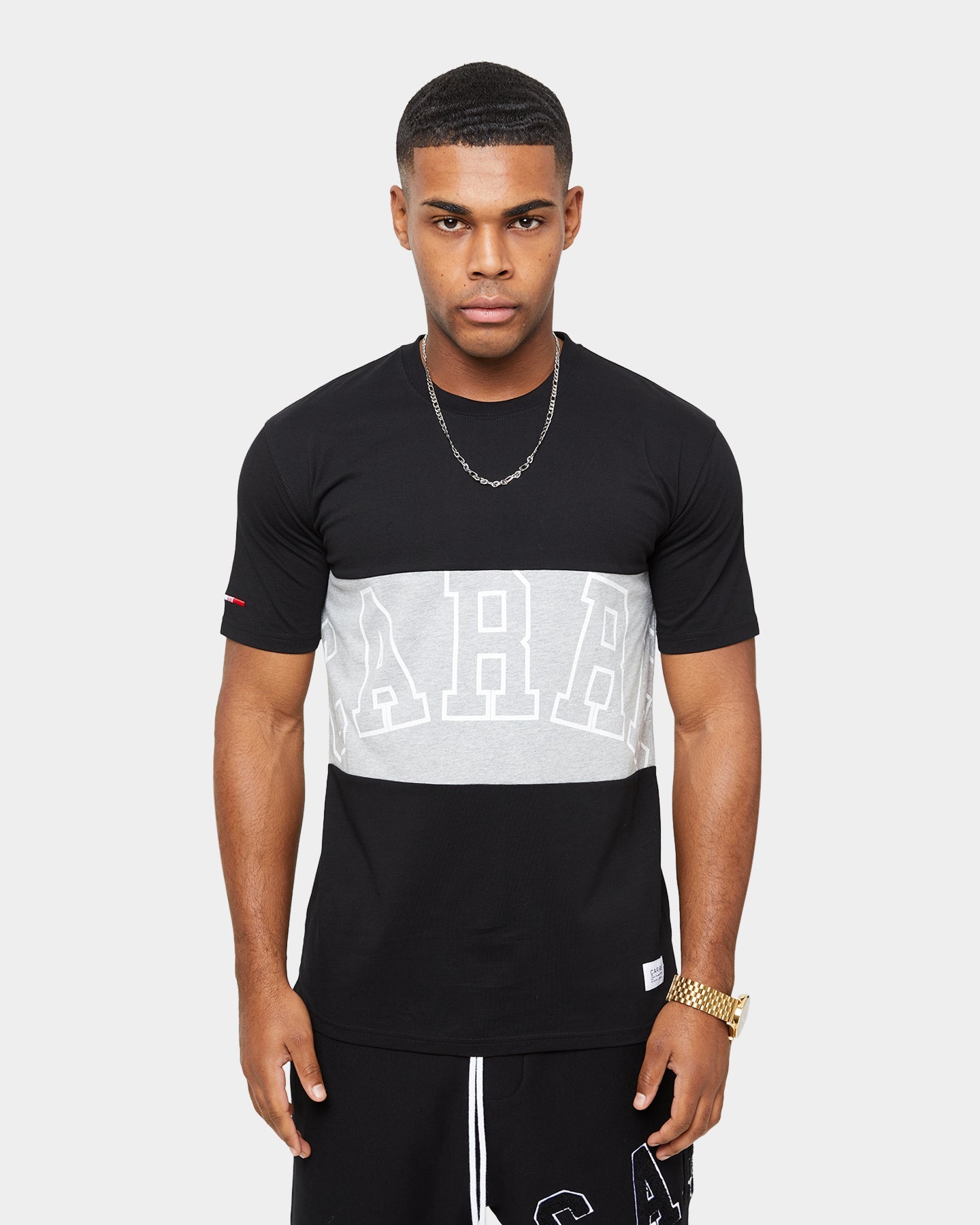 Carr√© C-Class Panel Classic Short Sleeve T-Shirt Black