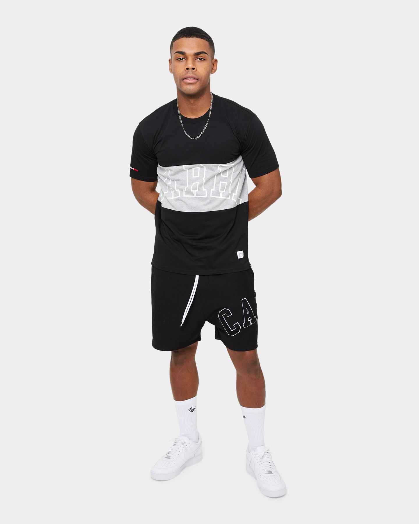 Carr√© C-Class Panel Classic Short Sleeve T-Shirt Black