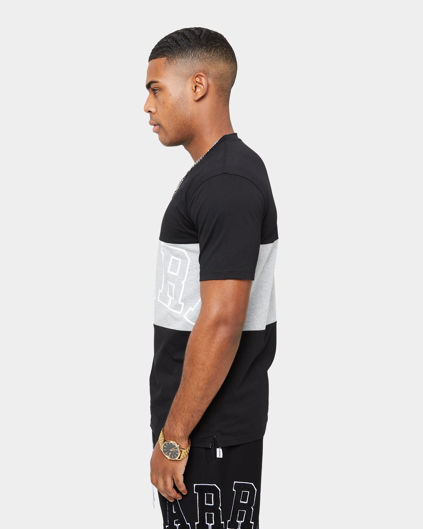 Carr√© C-Class Panel Classic Short Sleeve T-Shirt Black
