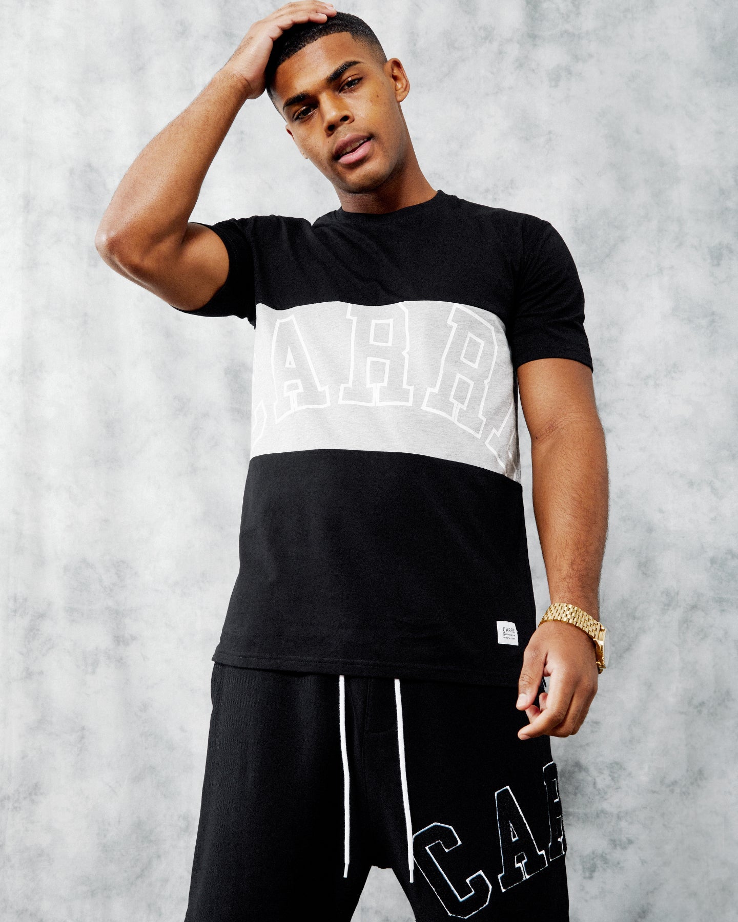 Carr√© C-Class Panel Classic Short Sleeve T-Shirt Black