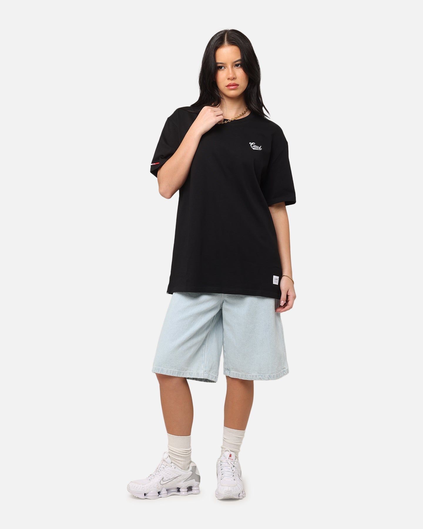 Carr√© Simplicit√© Classic Short Sleeve T-Shirt Black Style001