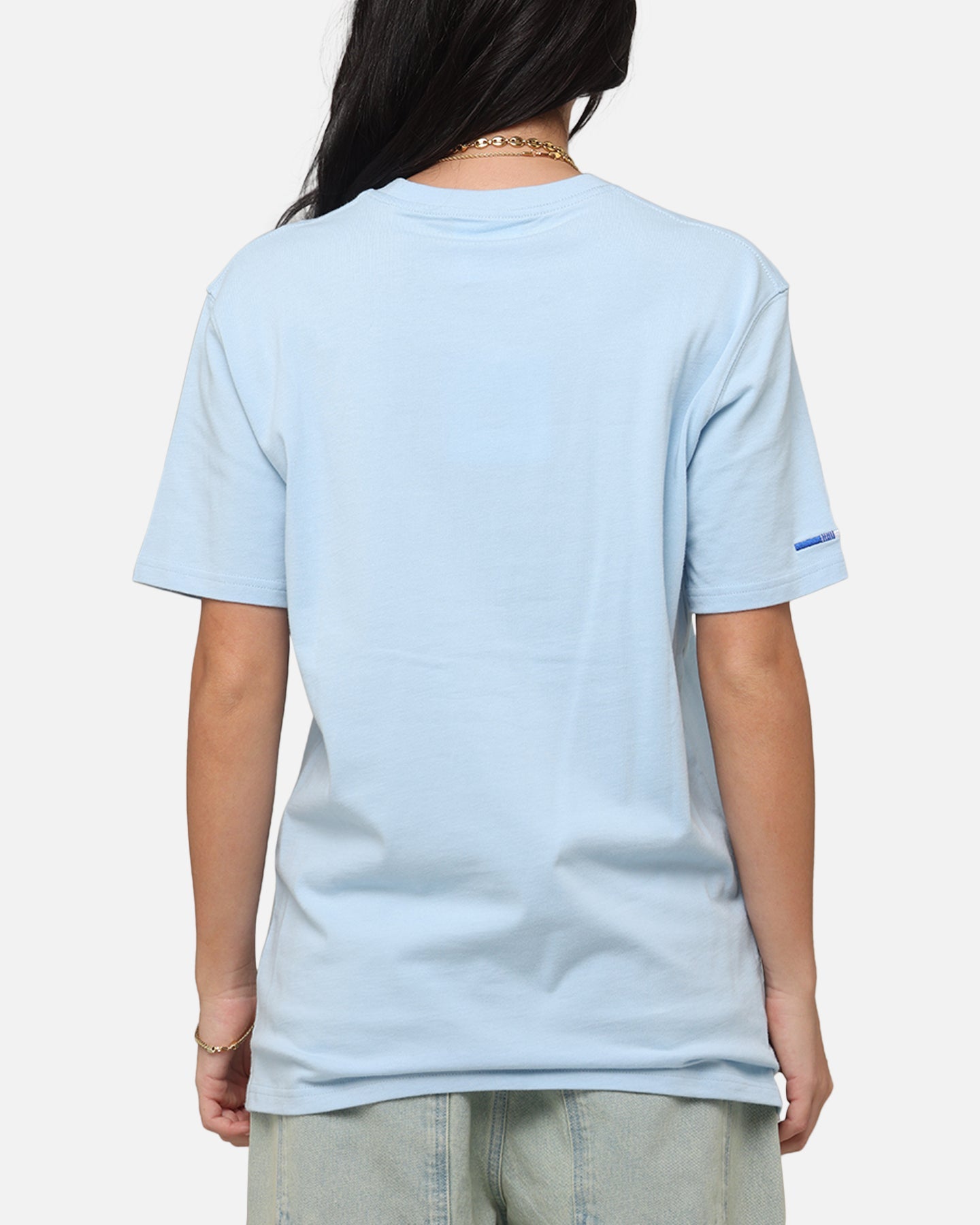 Carr√© Simplicit√© Classic Short Sleeve T-Shirt Light Blue Style001