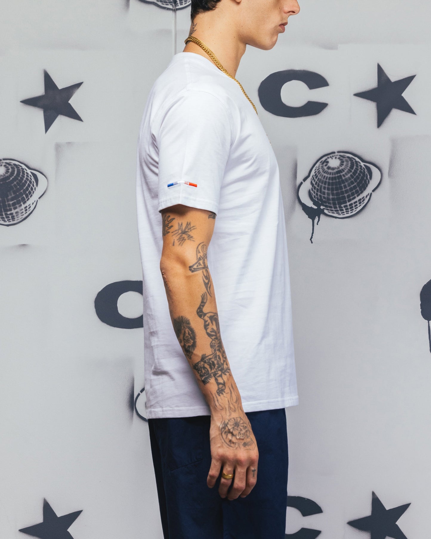Carr√© Simplicit√© Classic Short Sleeve T-Shirt White