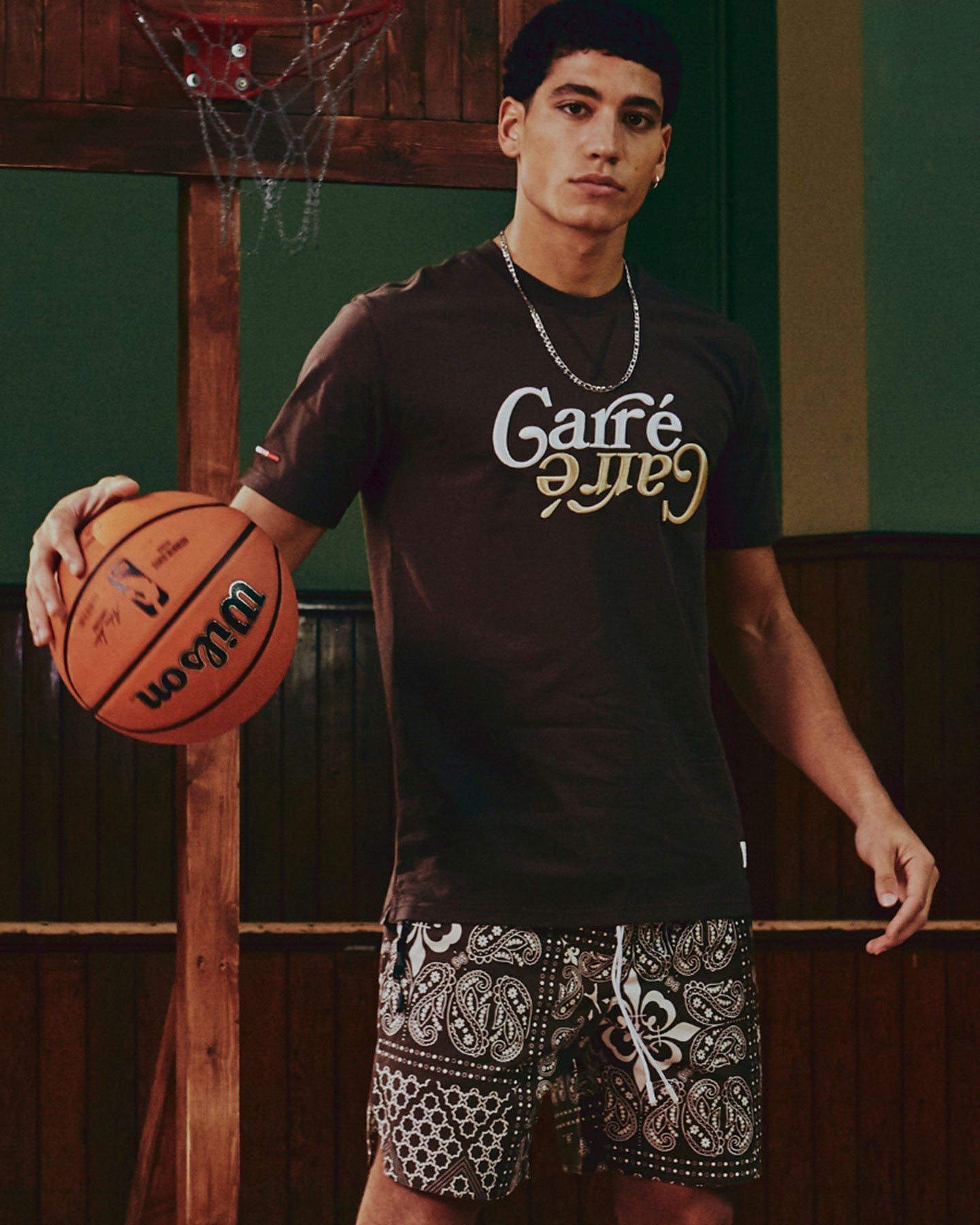 Carr√© Volle Volle Classic Short Sleeve T-Shirt Dark Brown