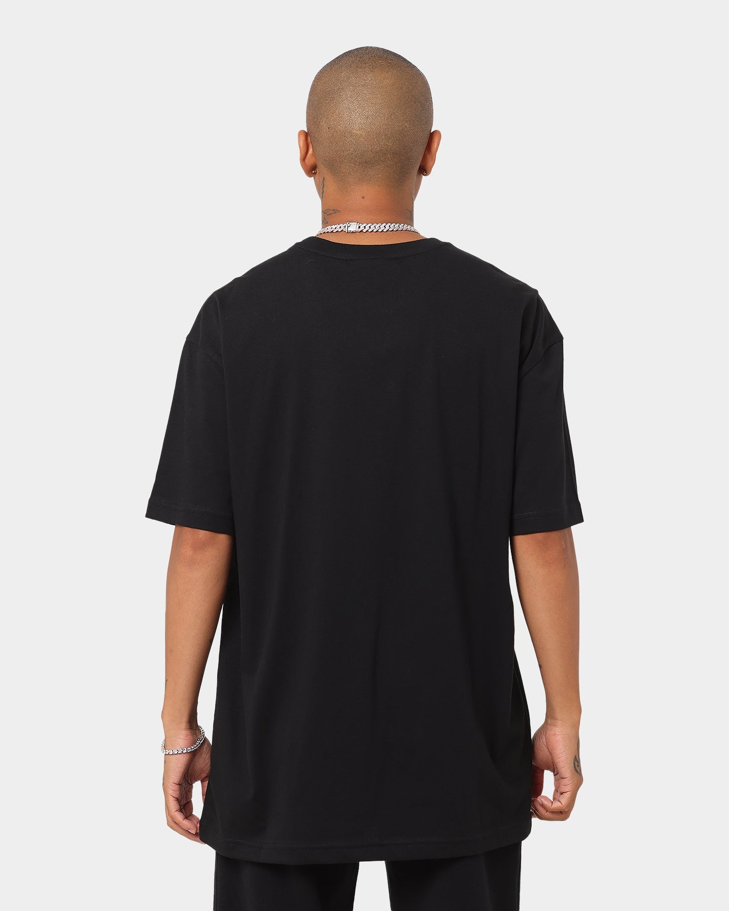 New Era Chicago Bulls Rose Oversized T-Shirt Black