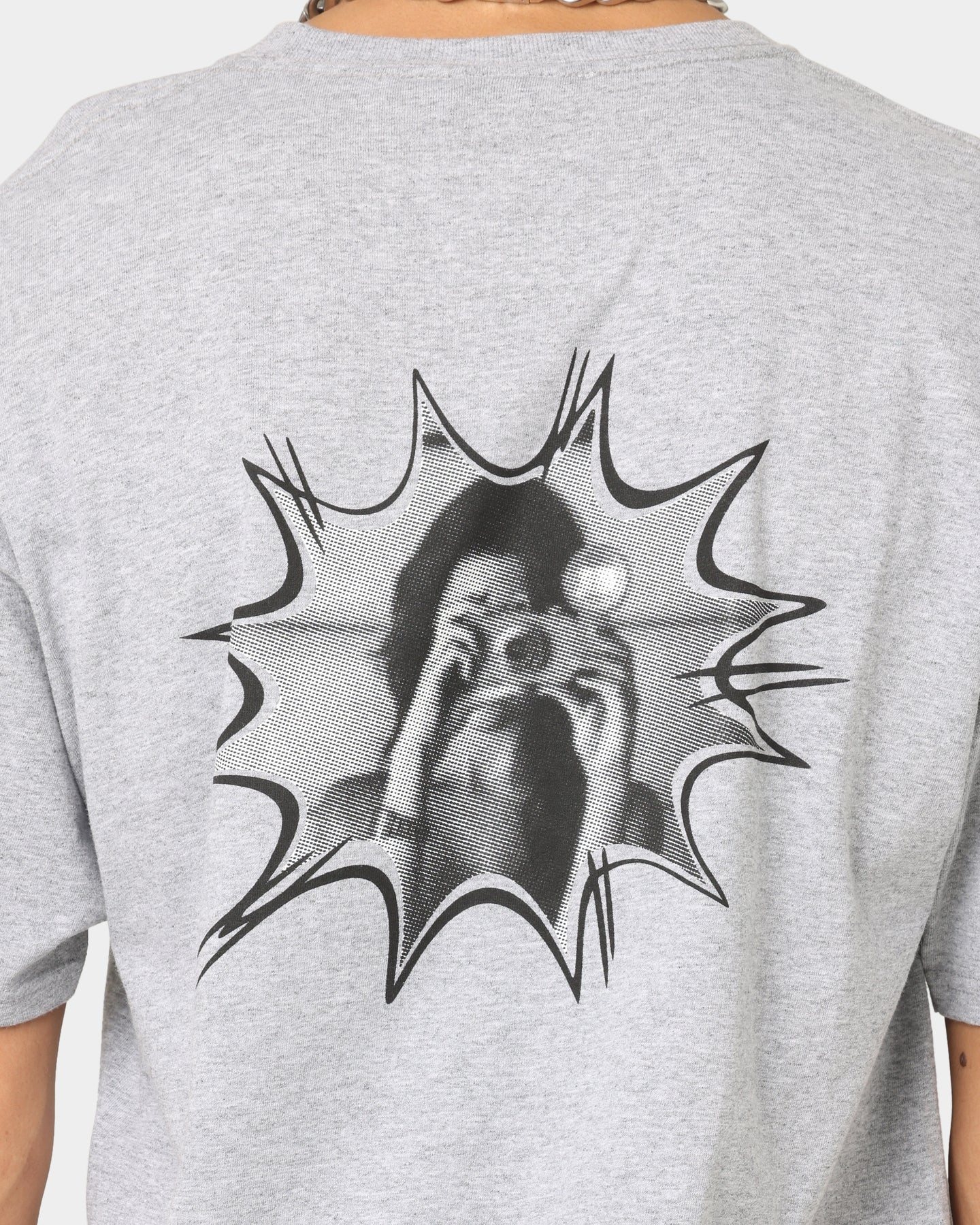 HUF X Playboy Photo Dept T-Shirt Grey Heather