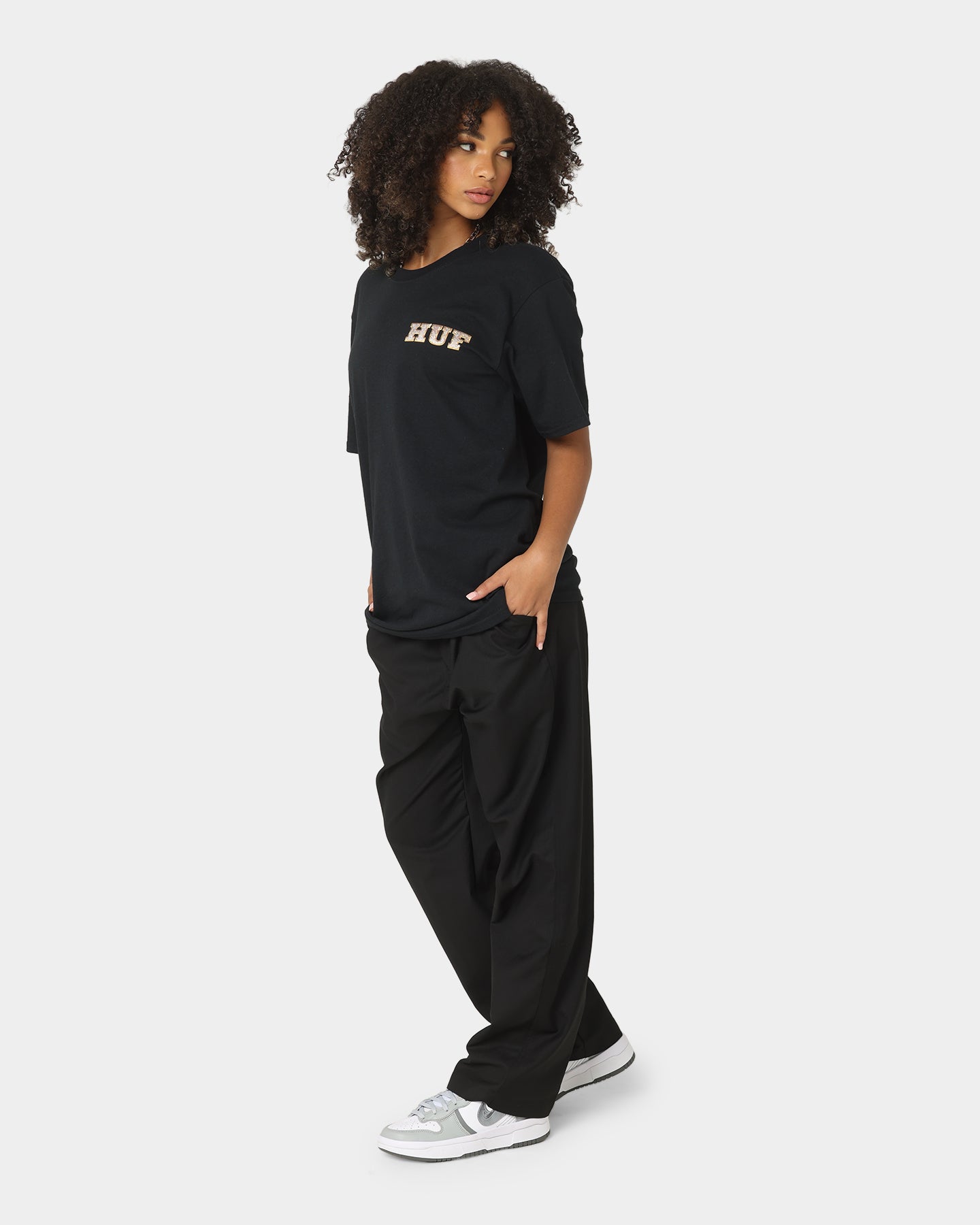 HUF X Playboy VVS Logo T-Shirt Black Style001