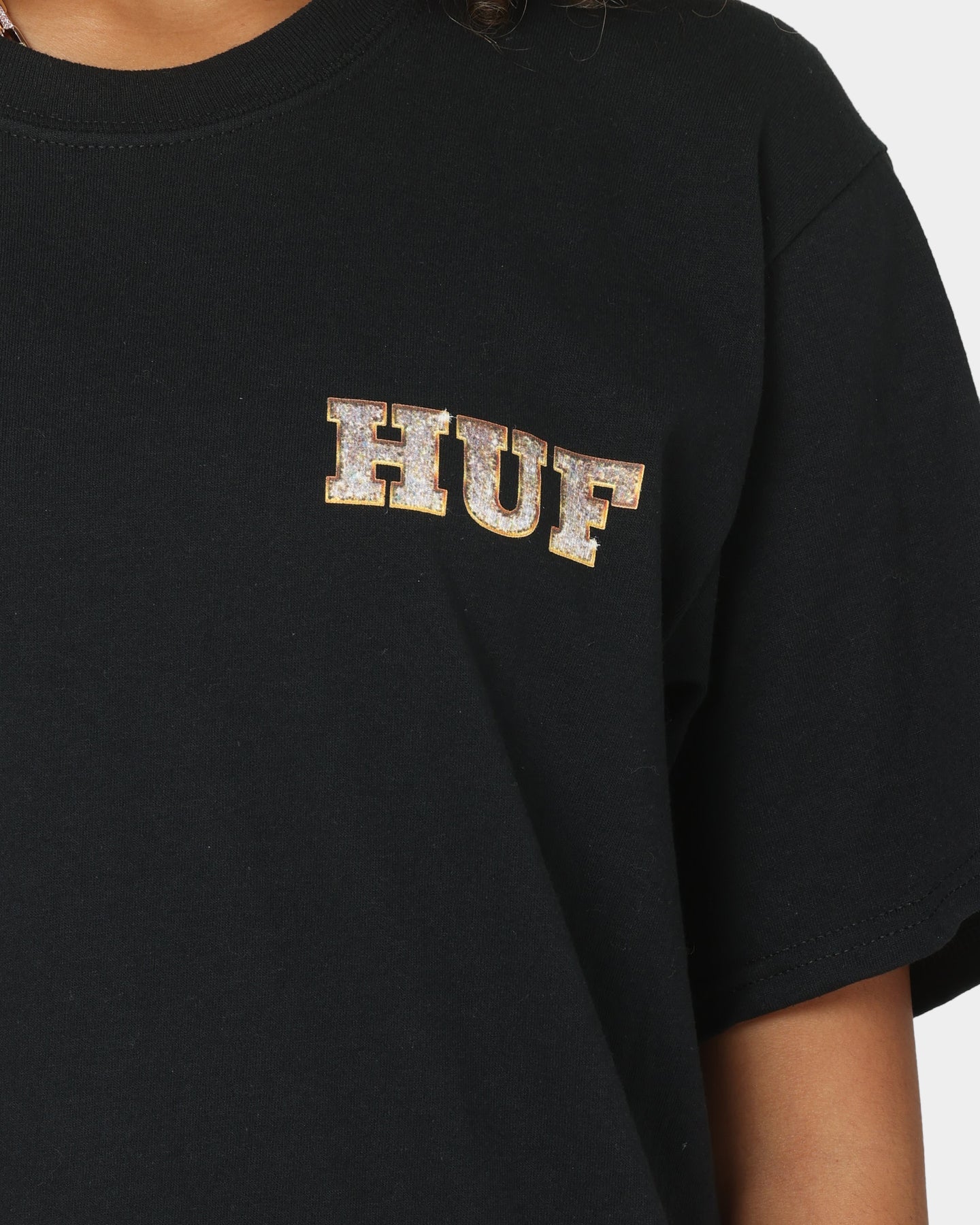 HUF X Playboy VVS Logo T-Shirt Black Style001
