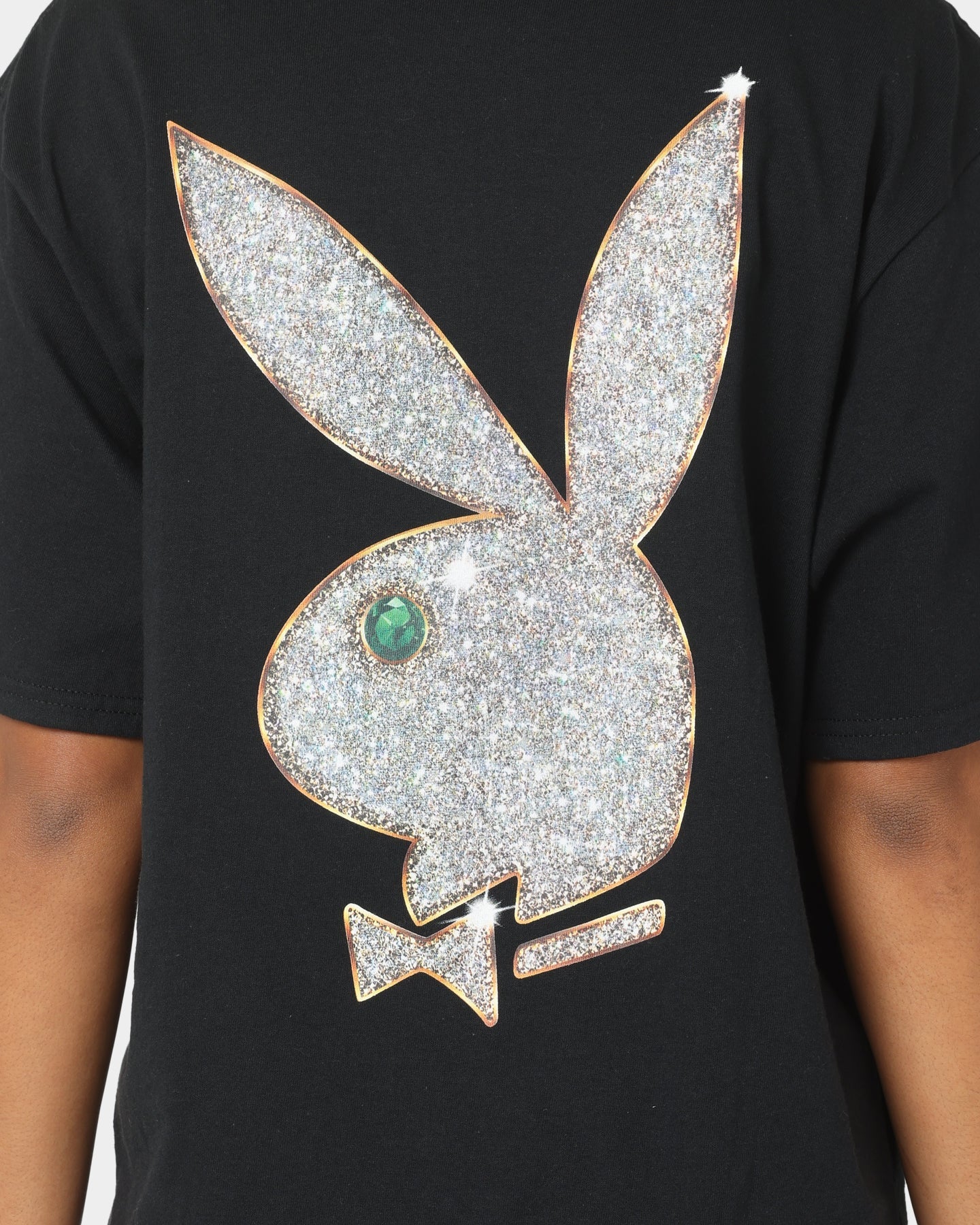 HUF X Playboy VVS Logo T-Shirt Black Style001