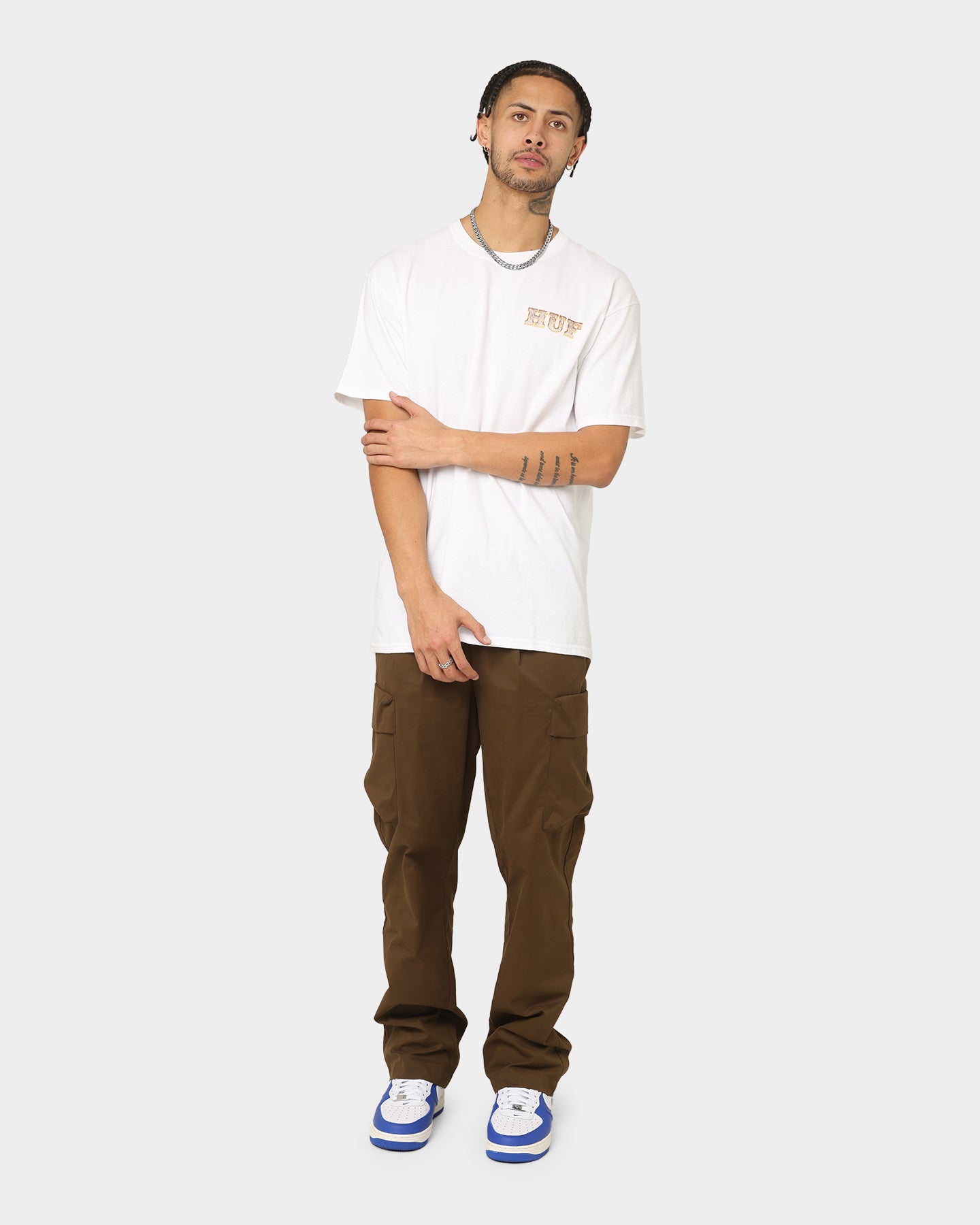HUF X Playboy VVS Logo T-Shirt White