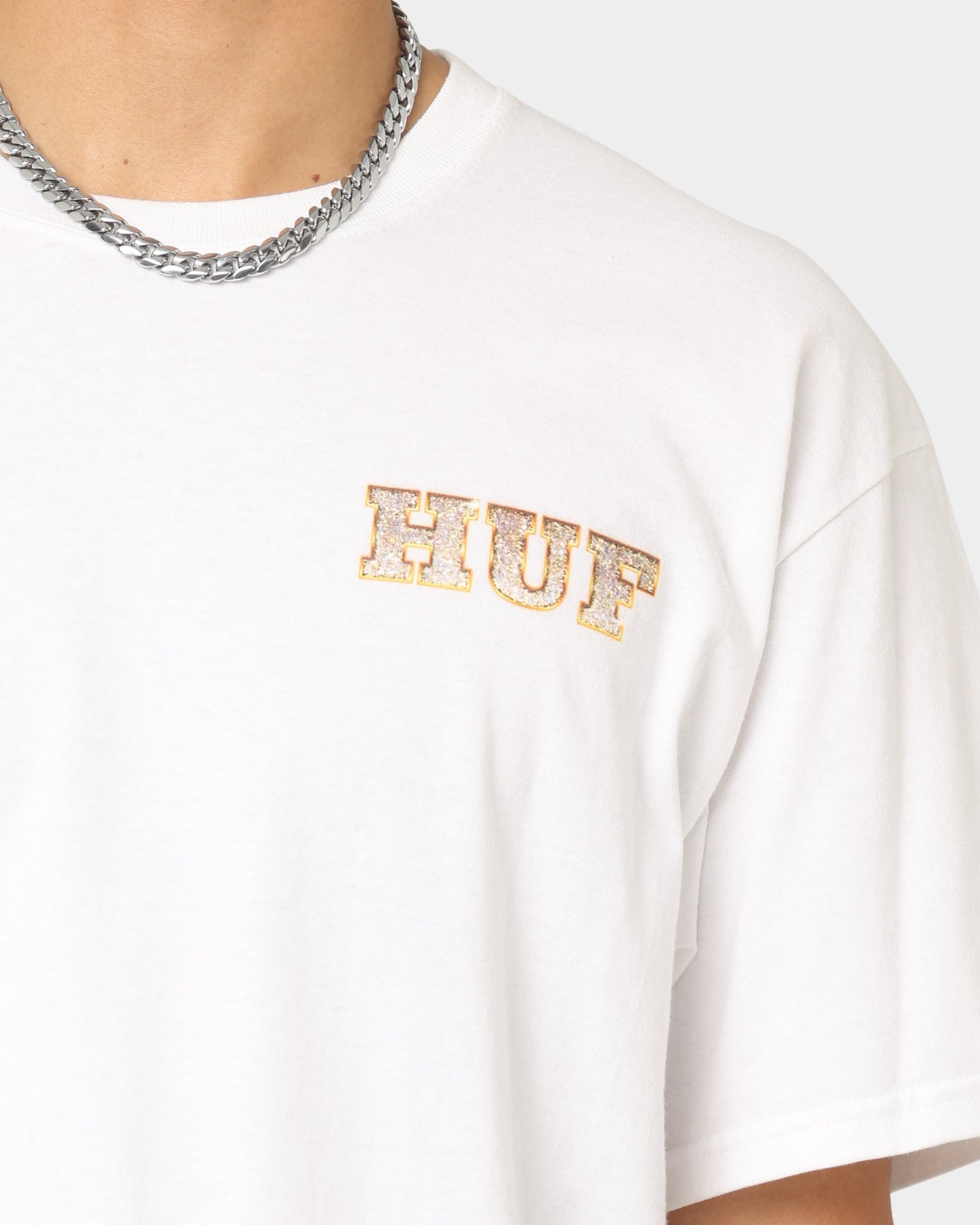 HUF X Playboy VVS Logo T-Shirt White