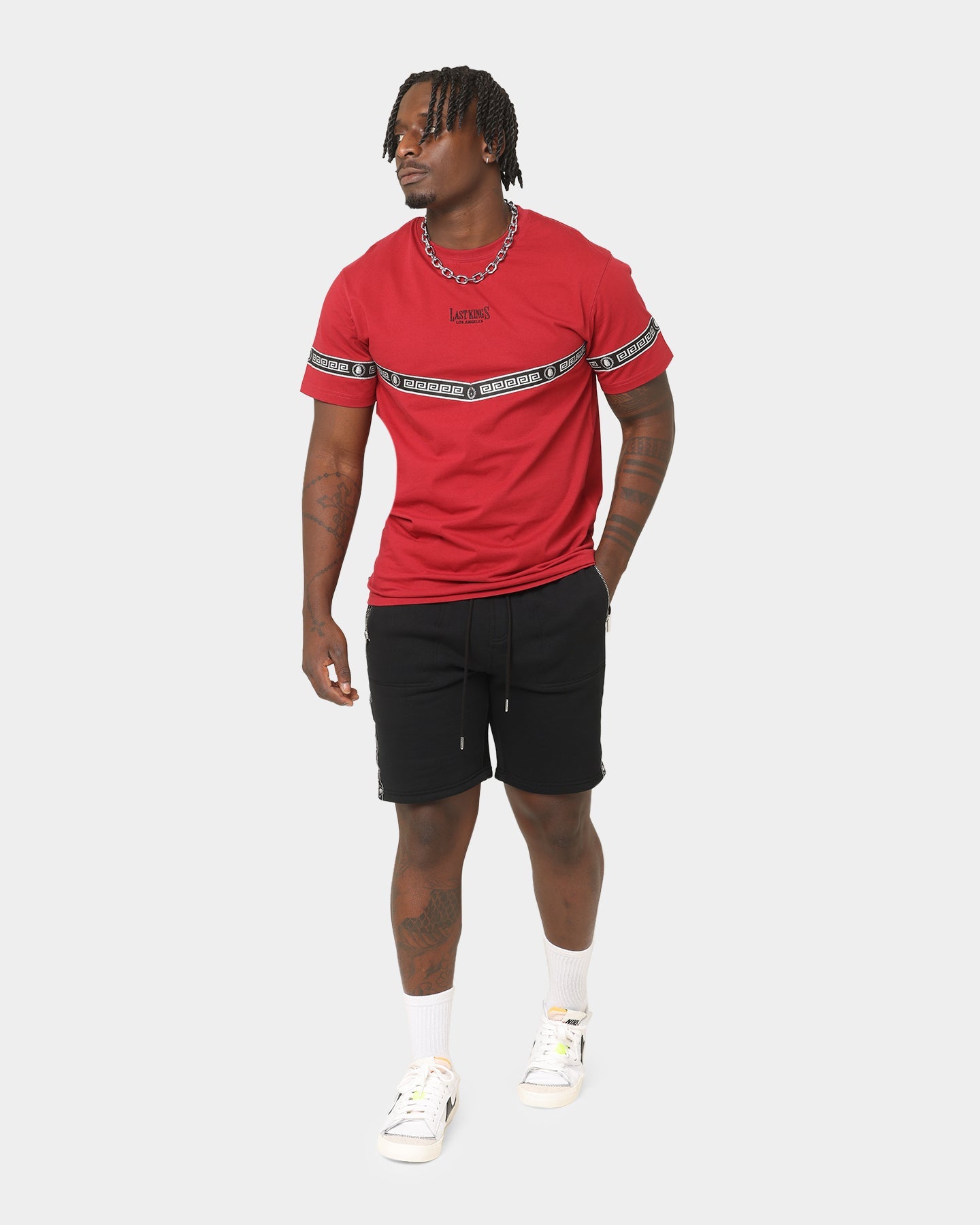Last Kings Tut Taped Short Sleeve T-Shirt Bloodstone