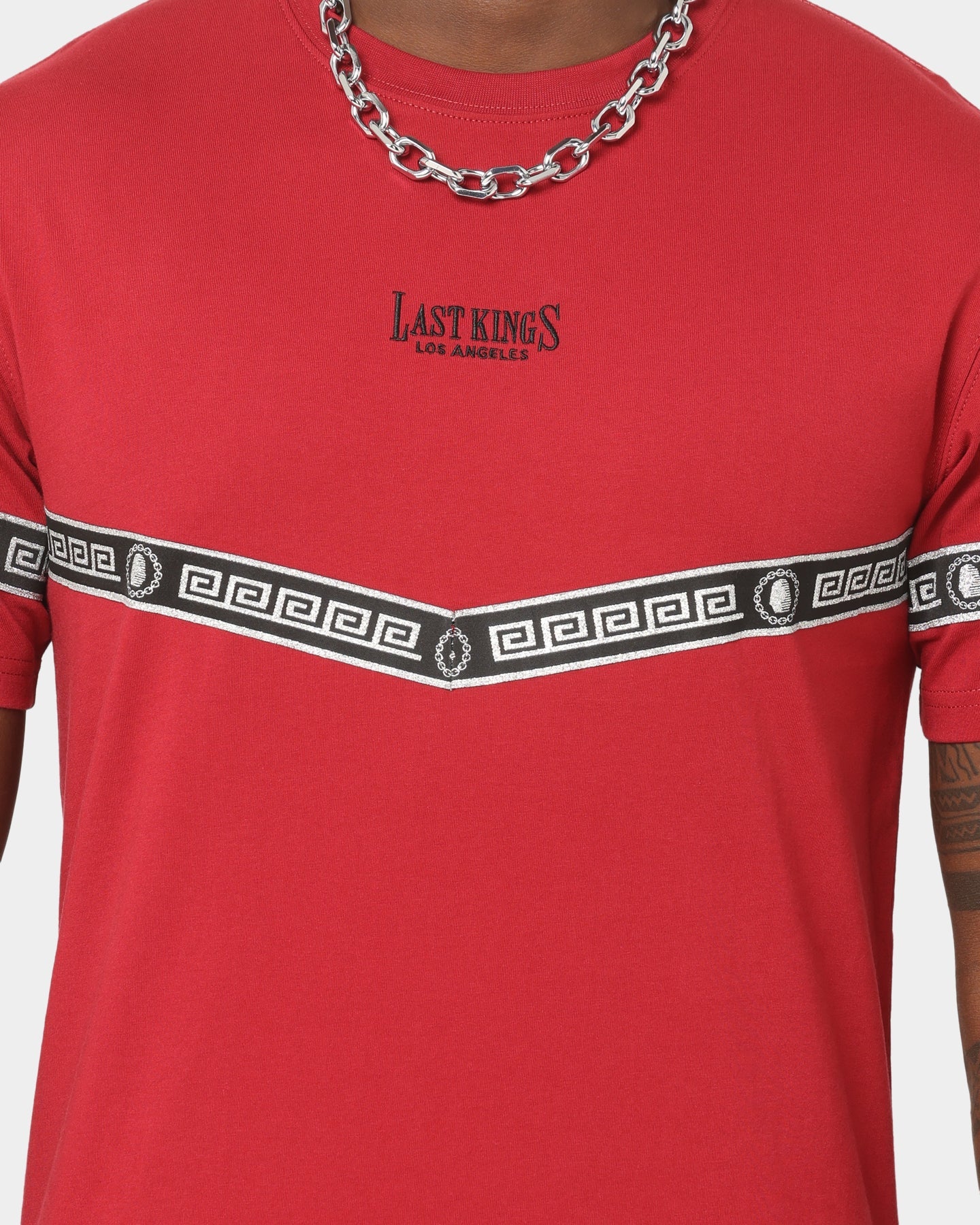 Last Kings Tut Taped Short Sleeve T-Shirt Bloodstone
