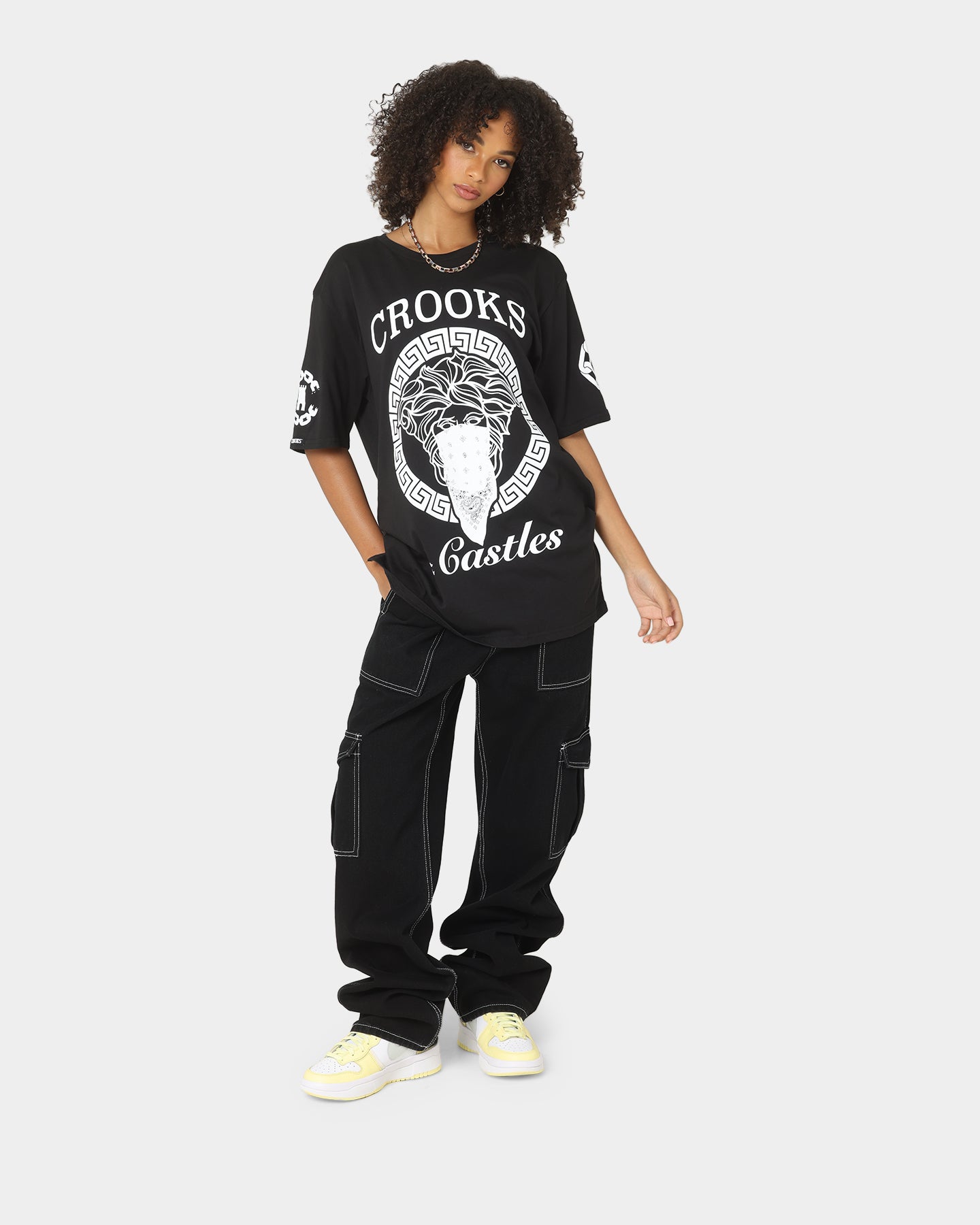 Crooks & Castles Bandito Timeless T-Shirt Black Style001