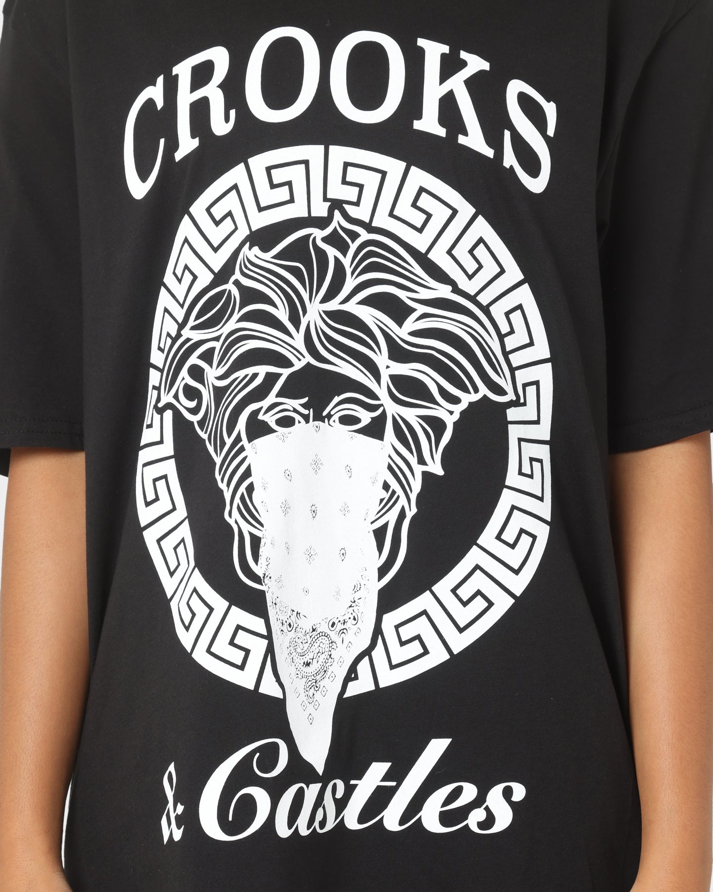 Crooks & Castles Bandito Timeless T-Shirt Black Style001