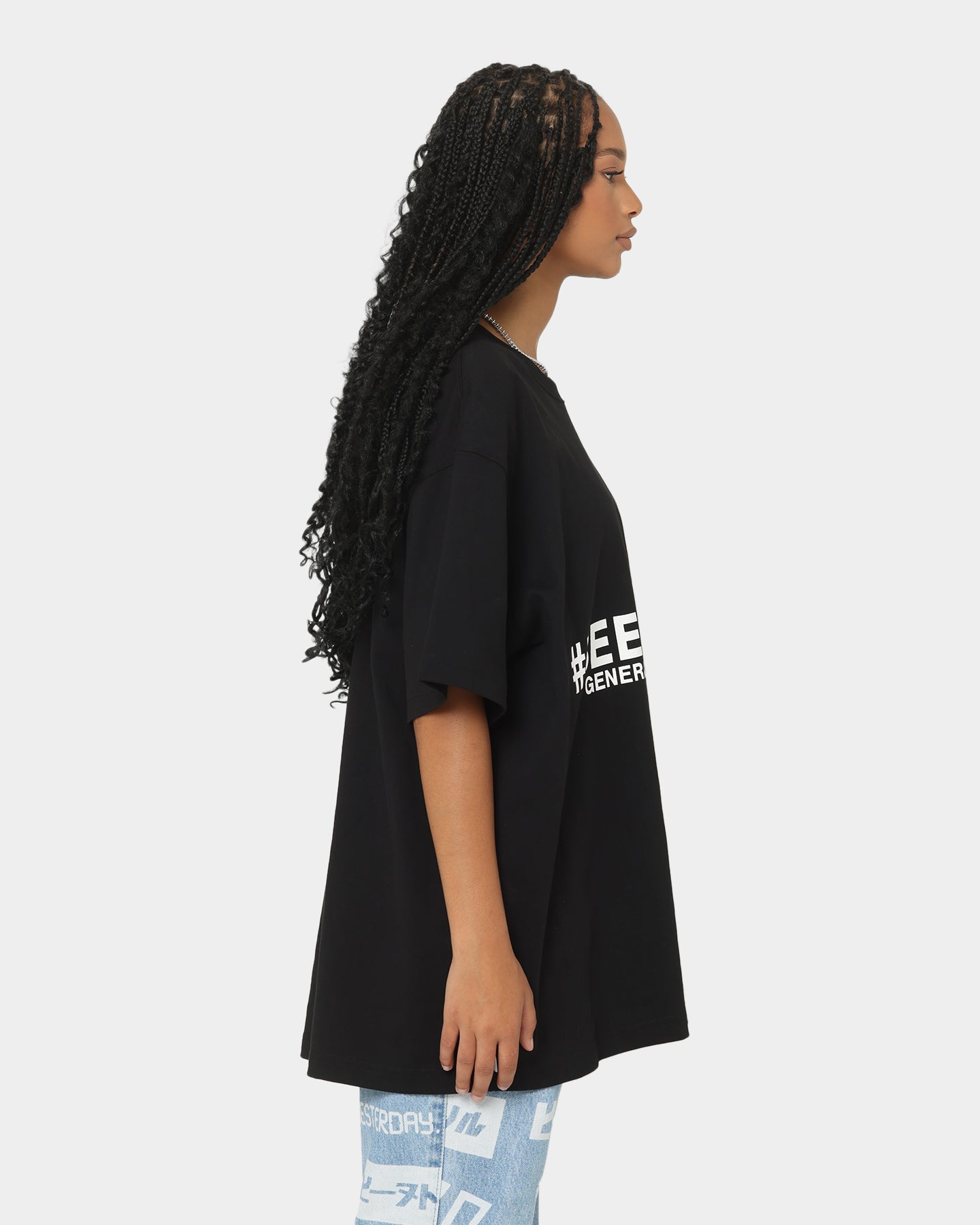 Been Trill Generation Hashtag Short Sleeve T-Shirt Black Style001