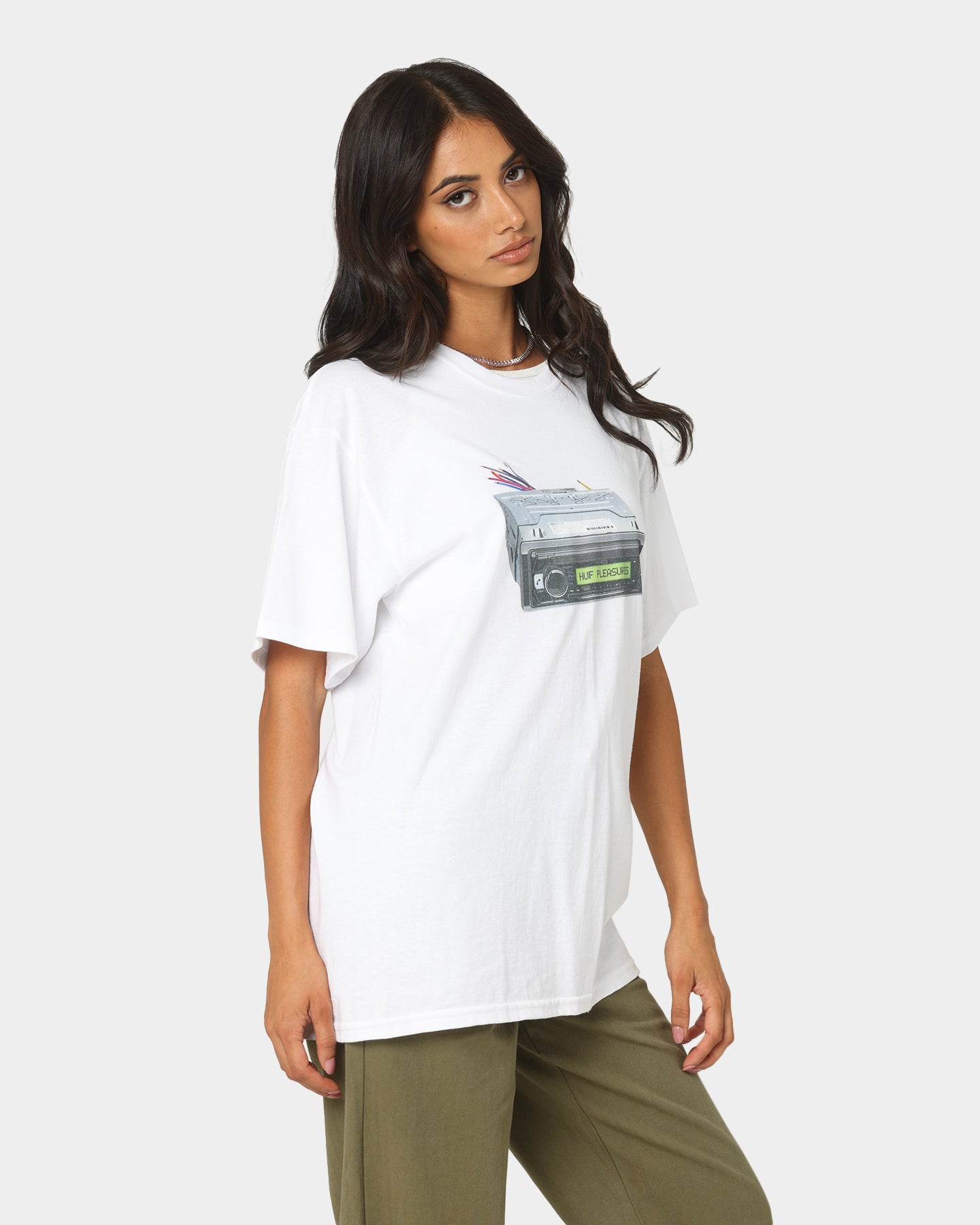 HUF Head Unit Short Sleeve T-Shirt White Style001