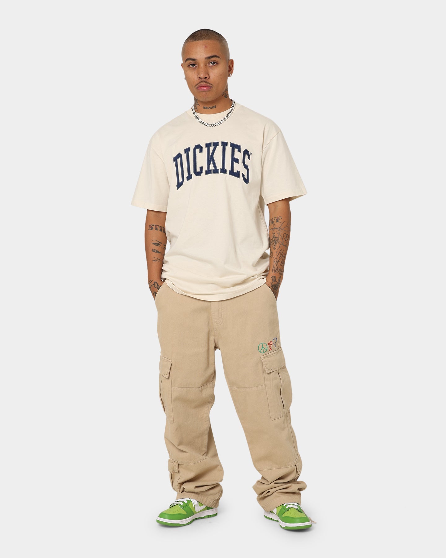 Dickies Men's Appletree T-Shirt Bone