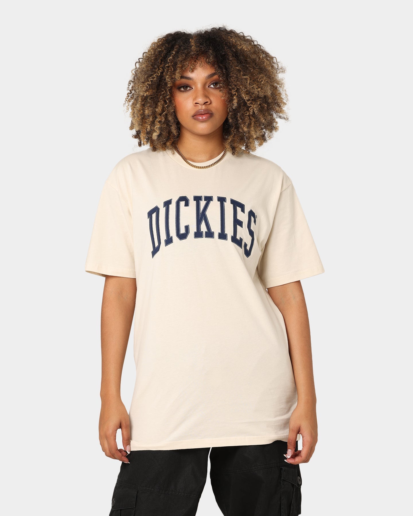 Dickies Men's Appletree T-Shirt Bone Style001