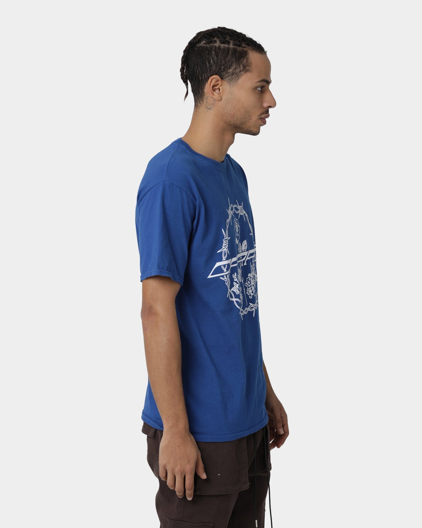 Carr√© Barbed Rose T-Shirt Cobalt Blue