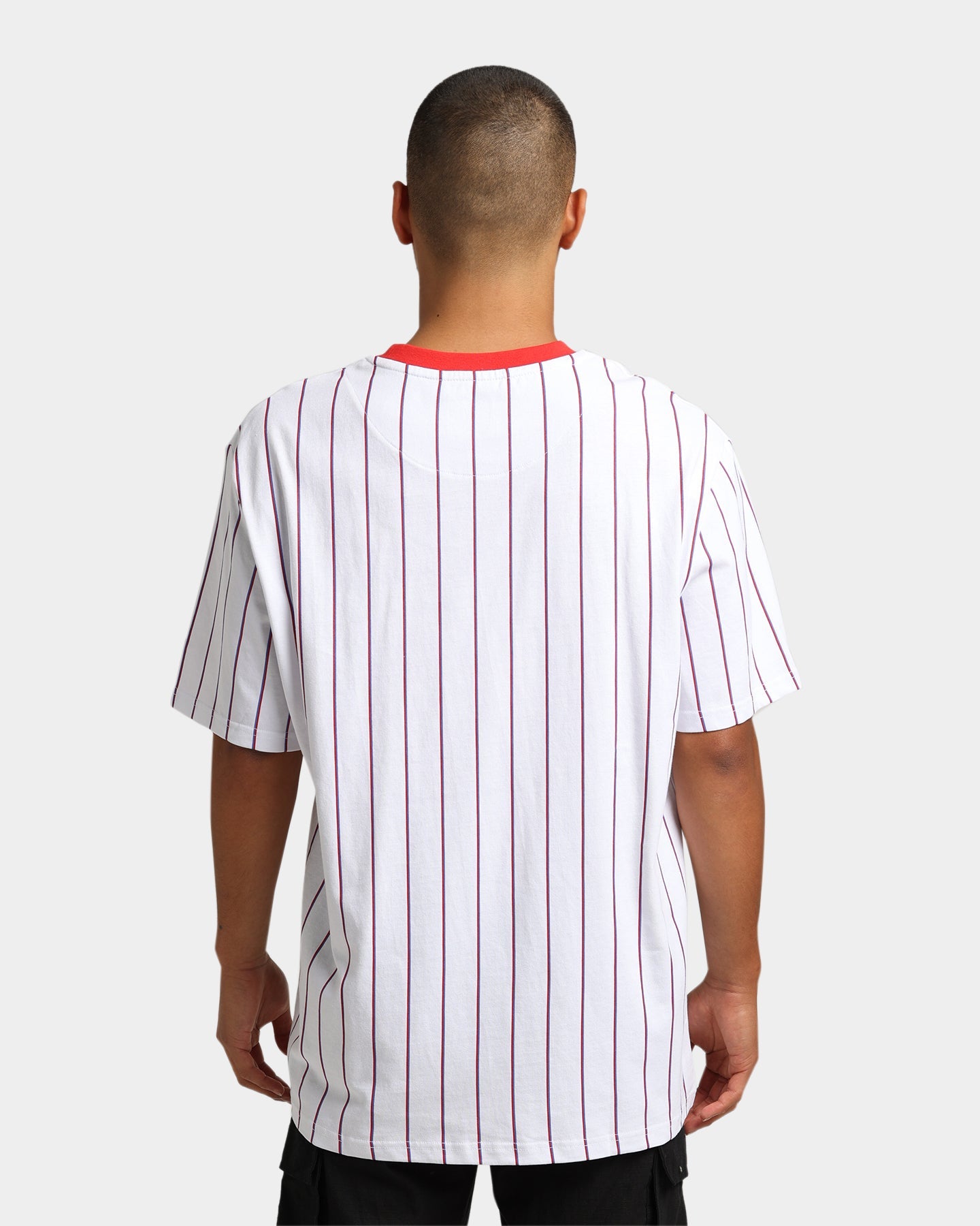 Karl Kani Originals Pinstripe T-Shirt White