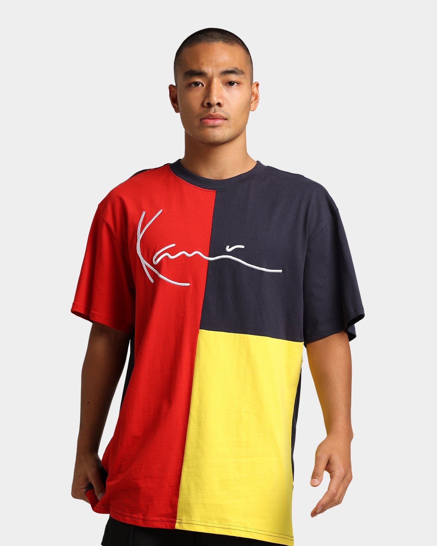 Karl Kani Signature Block T-Shirt Red