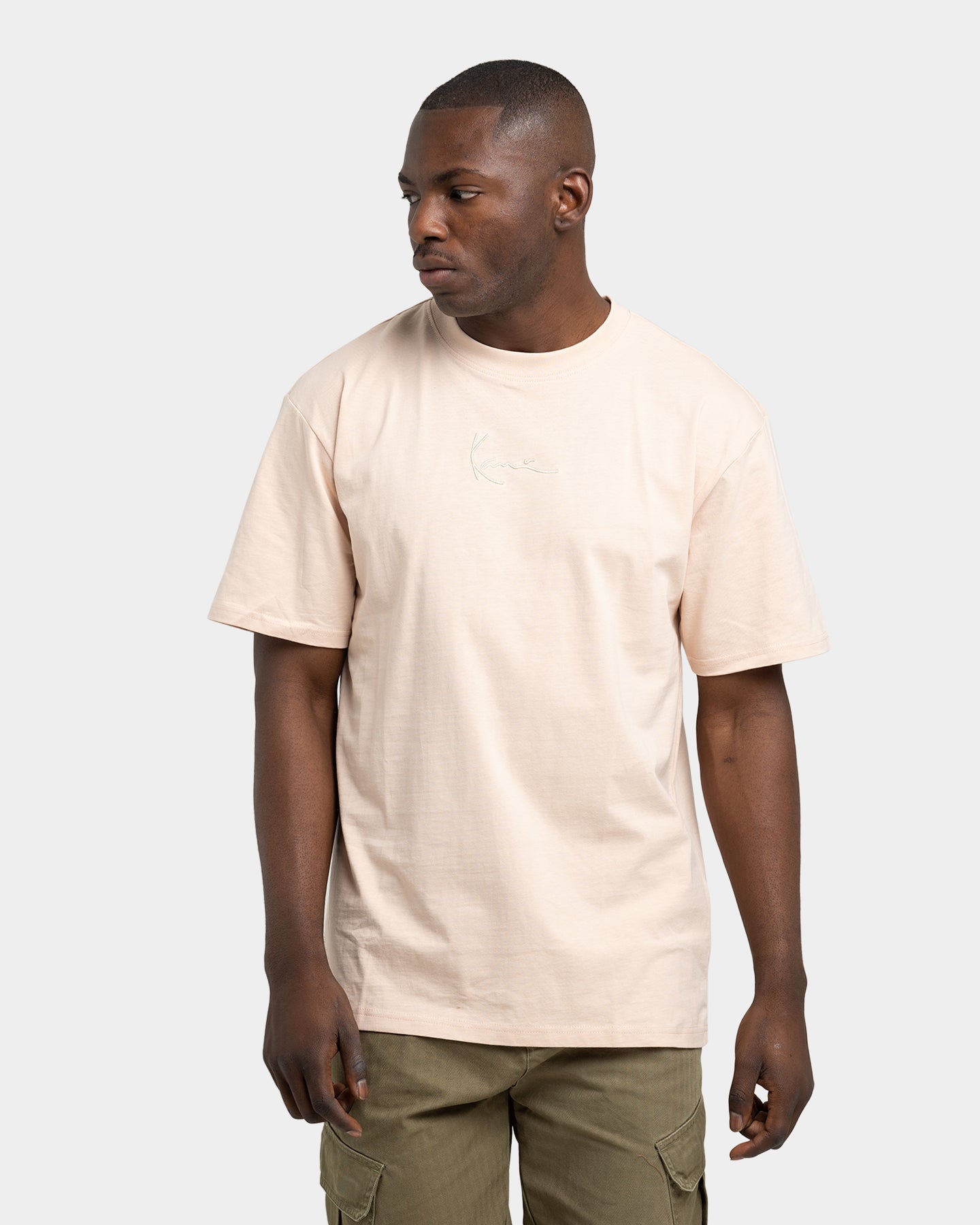 Karl Kani Small Signature T-Shirt Rose