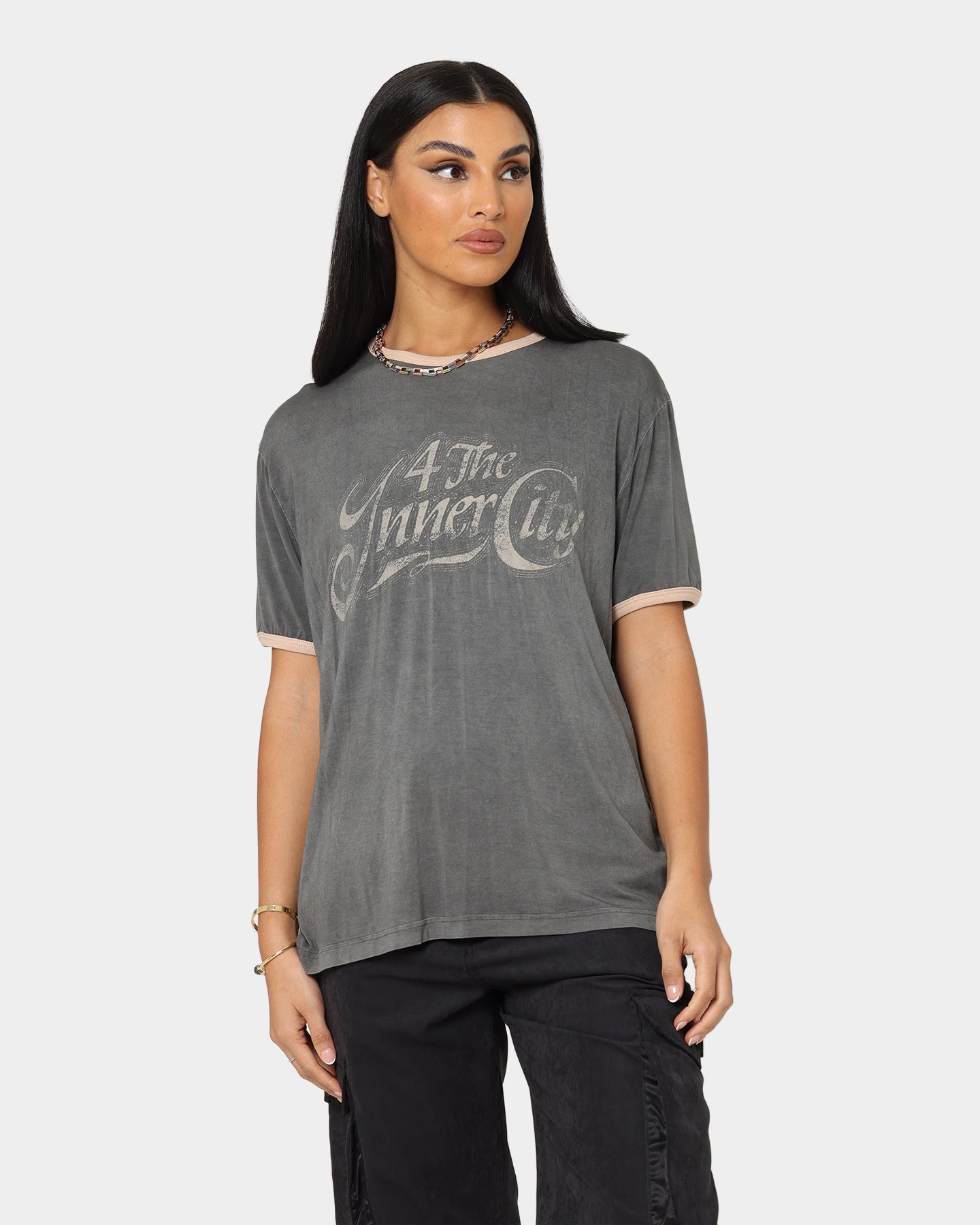 Honor The Gift 4 Inner City T-Shirt Stone Style003