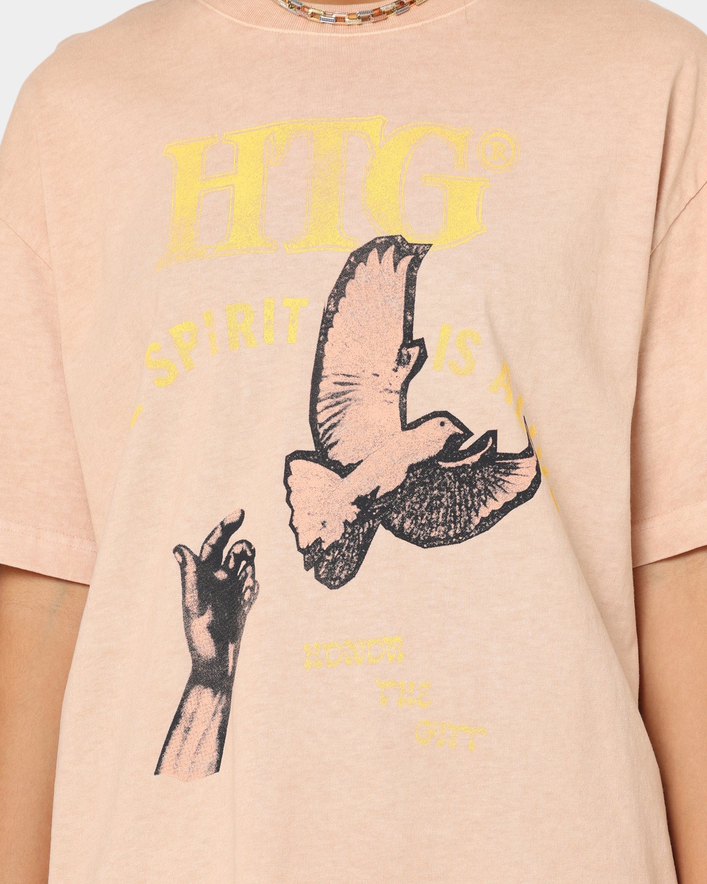 Honor The Gift Alive T-Shirt Sand Style001