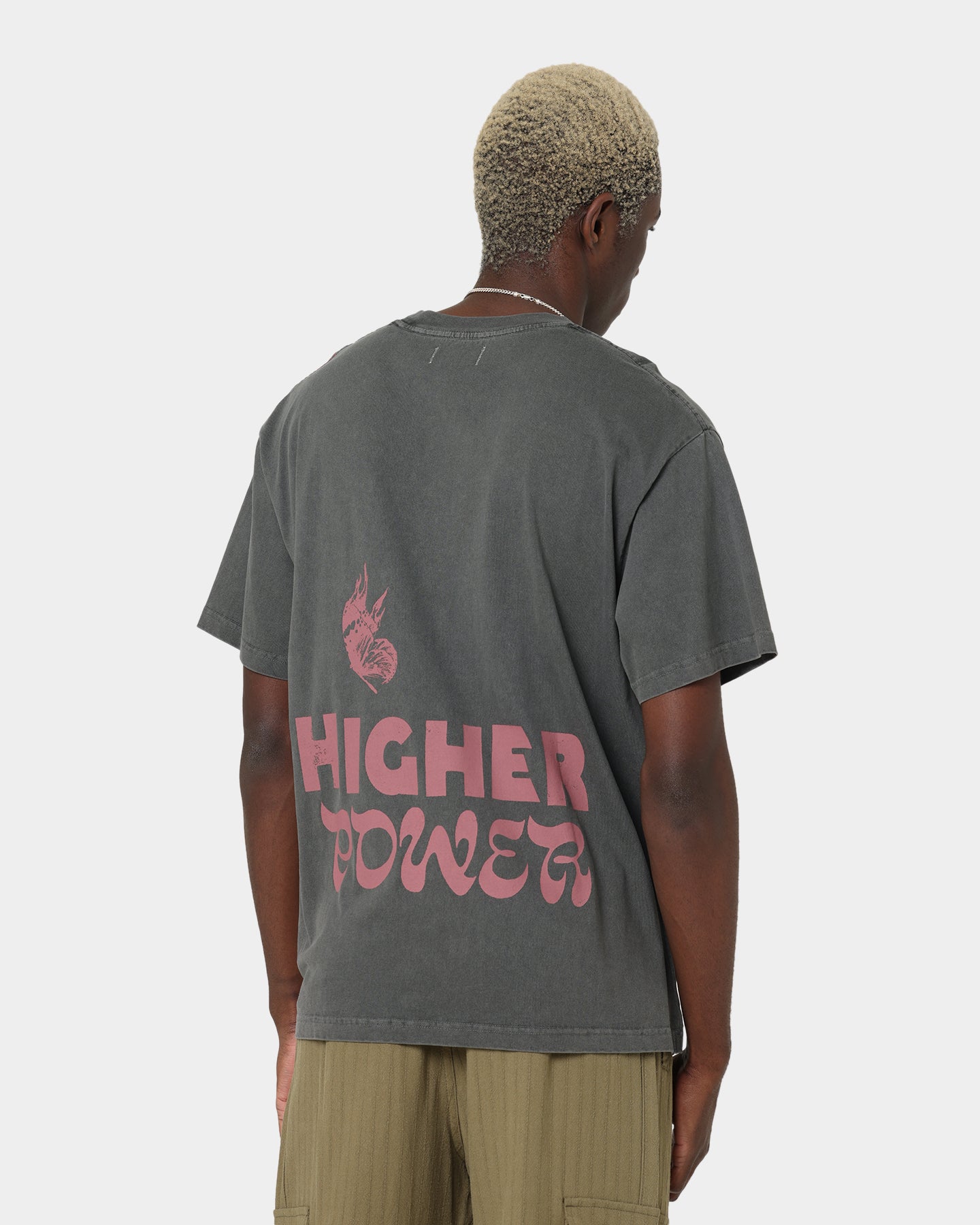 Honor The Gift Higher Power T-Shirt Pigment Black