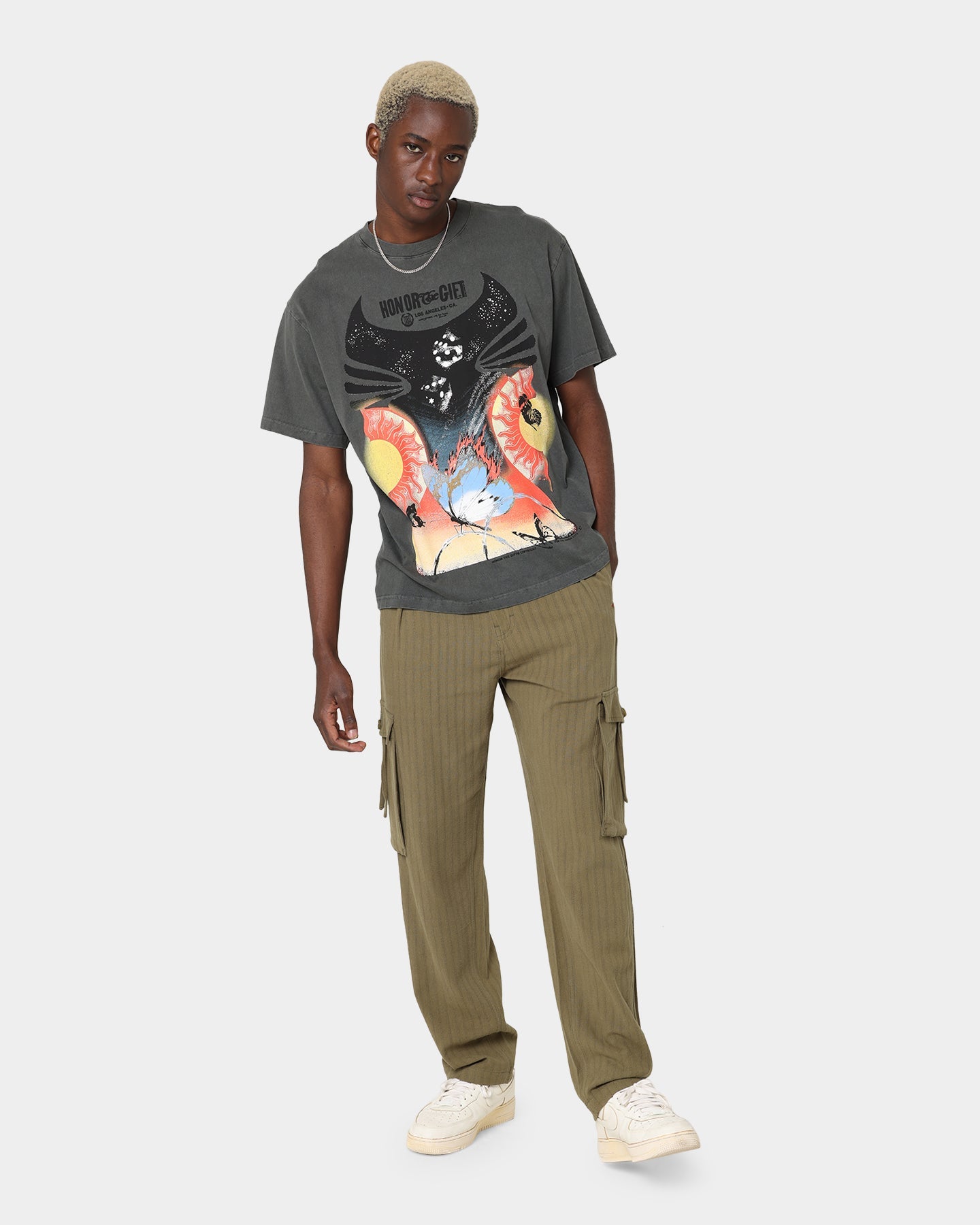 Honor The Gift Higher Power T-Shirt Pigment Black