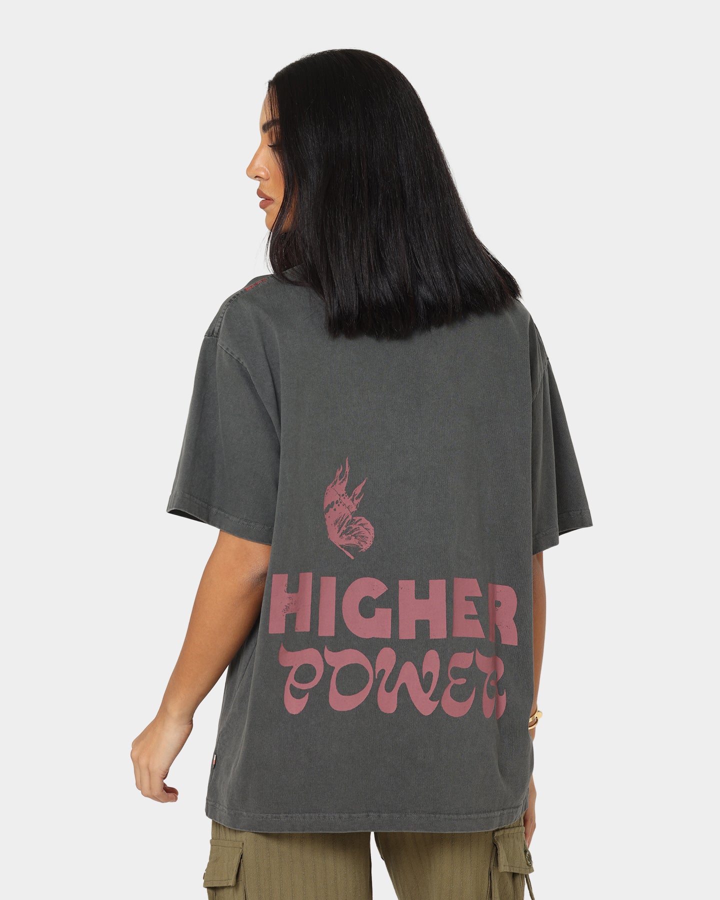 Honor The Gift Higher Power T-Shirt Pigment Black Style001