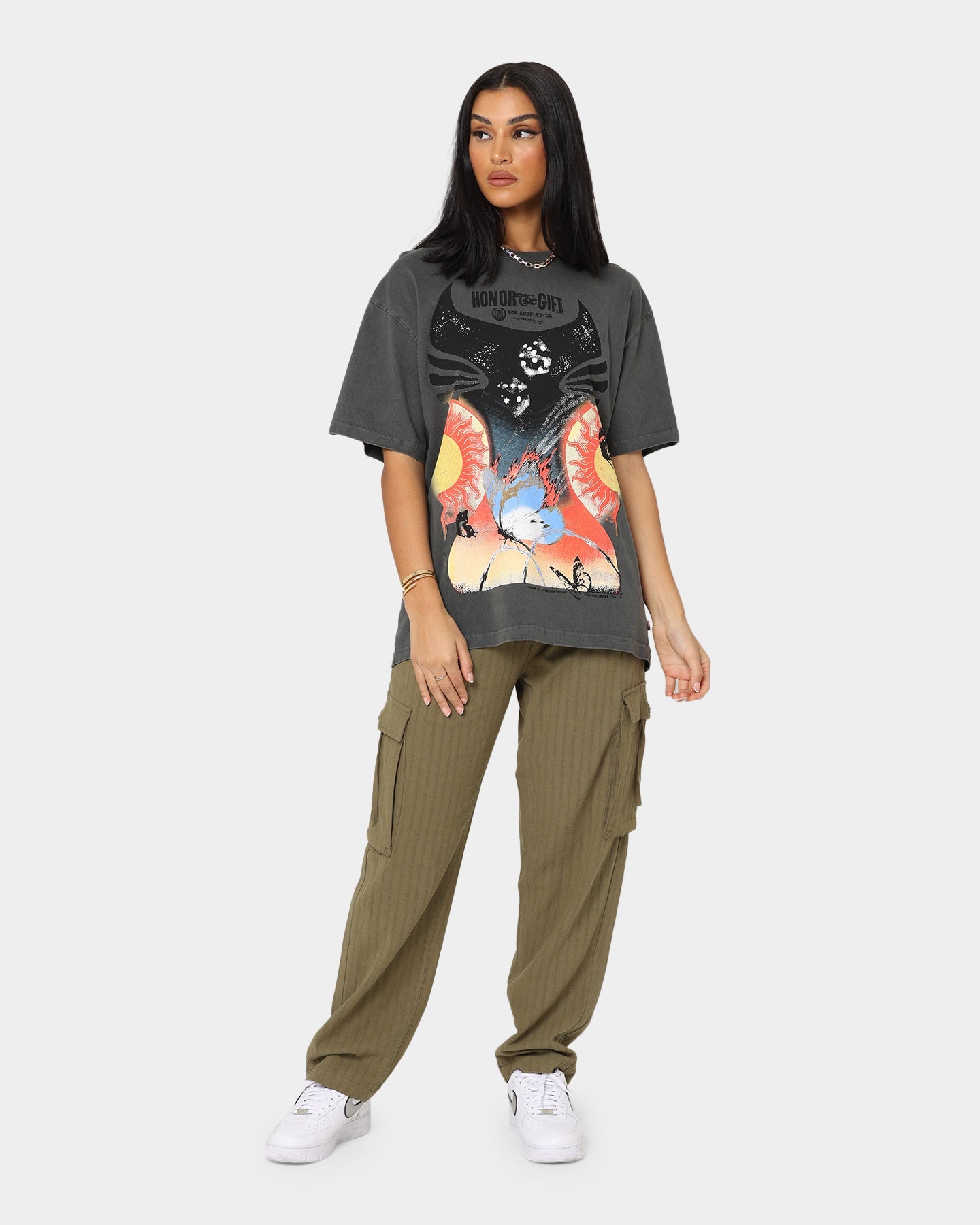 Honor The Gift Higher Power T-Shirt Pigment Black Style001
