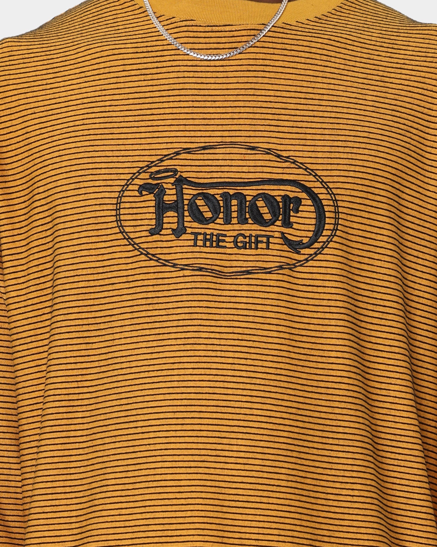 Honor The Gift Lo-Fi Long Sleeve T-Shirt Mustard