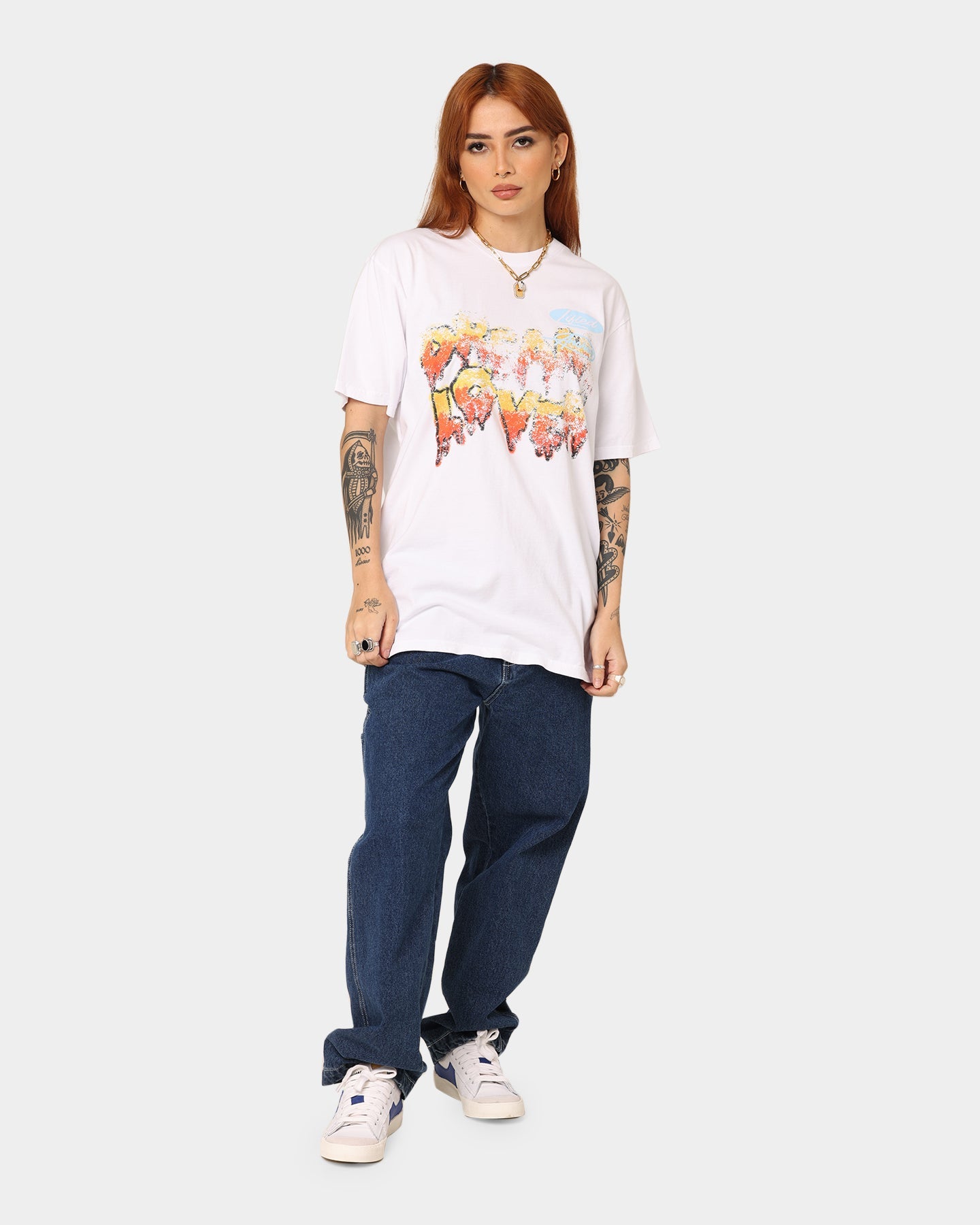 Lifted Anchors Dream Lover T-Shirt White Style001