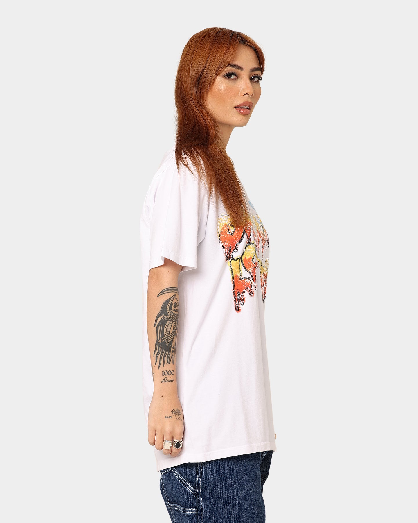 Lifted Anchors Dream Lover T-Shirt White Style001
