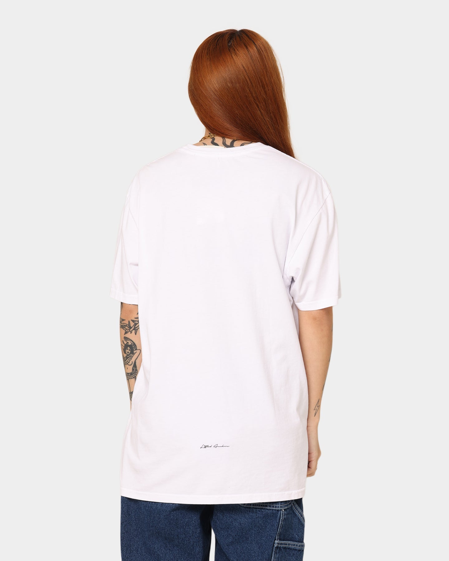 Lifted Anchors Gym Class T-Shirt White Style001