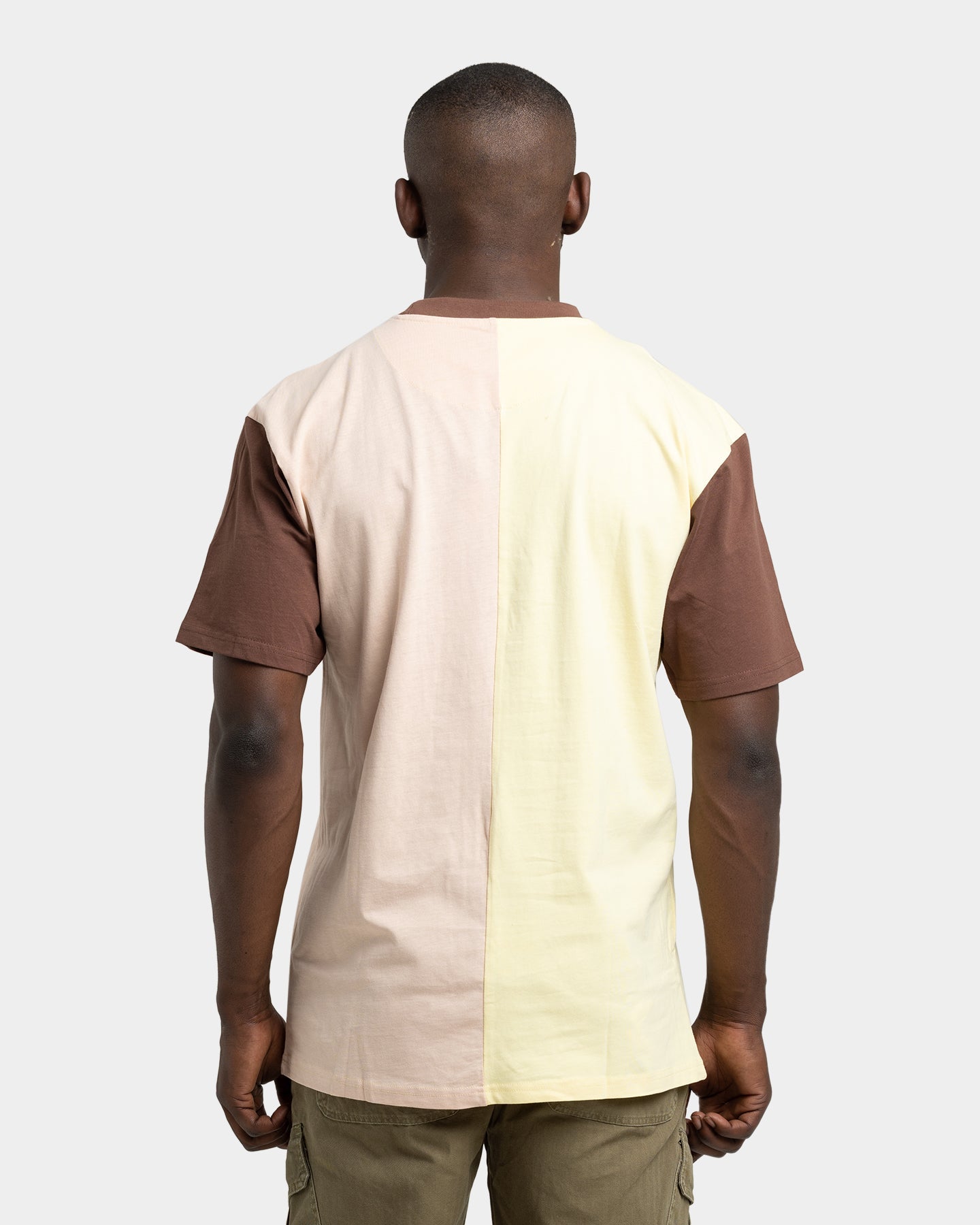 Karl Kani Men's Signature Block T-Shirt Light Yellow