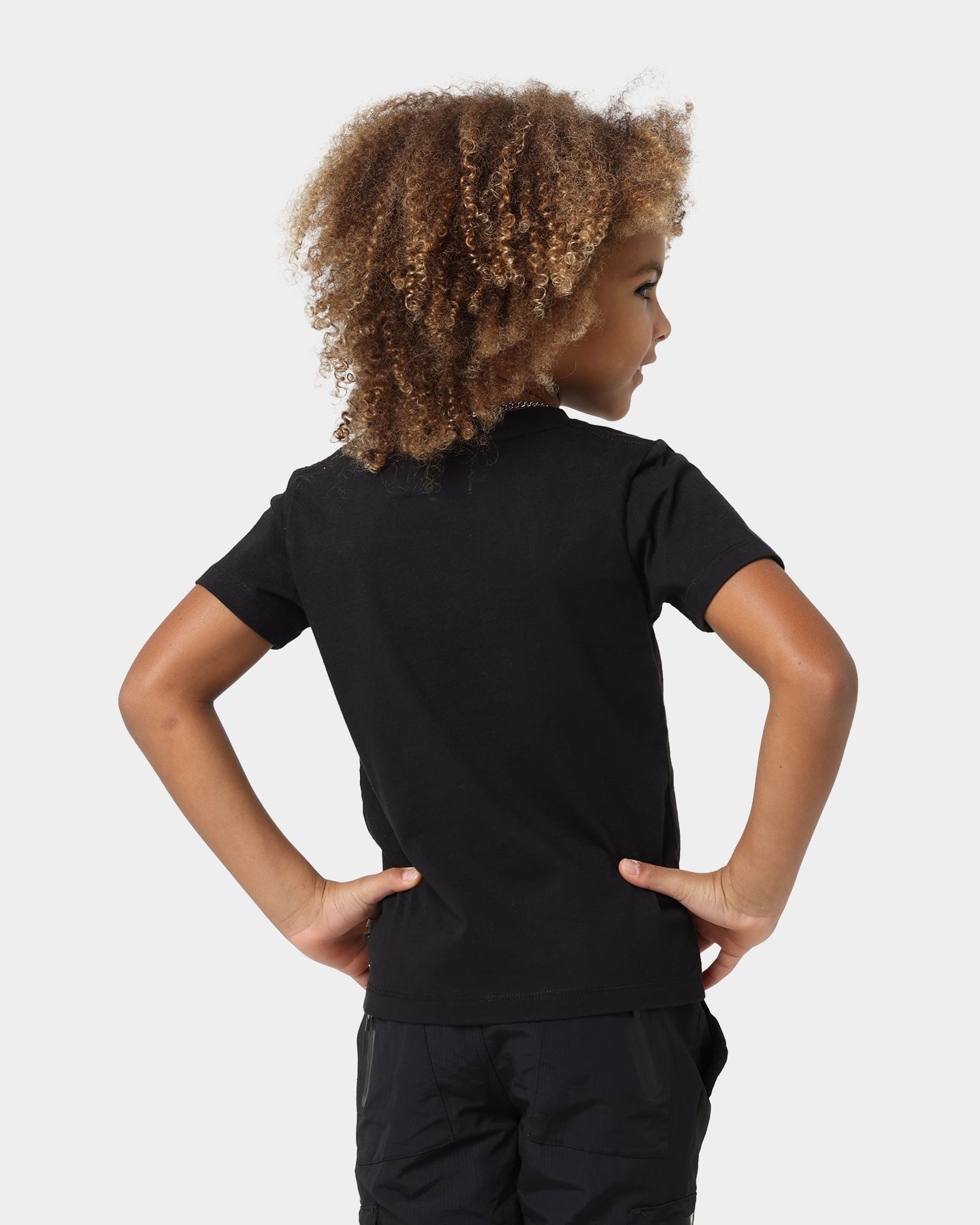 Honor The Gift Kids' Fall Spiritual Warfare T-Shirt Black