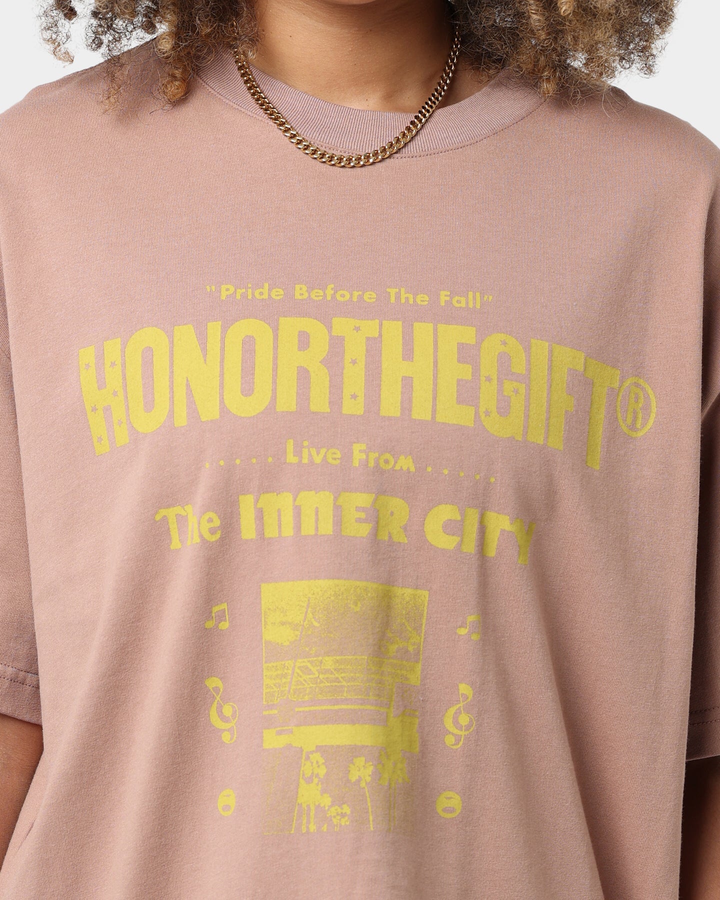 Honor The Gift Stereo T-Shirt Coyote Style001