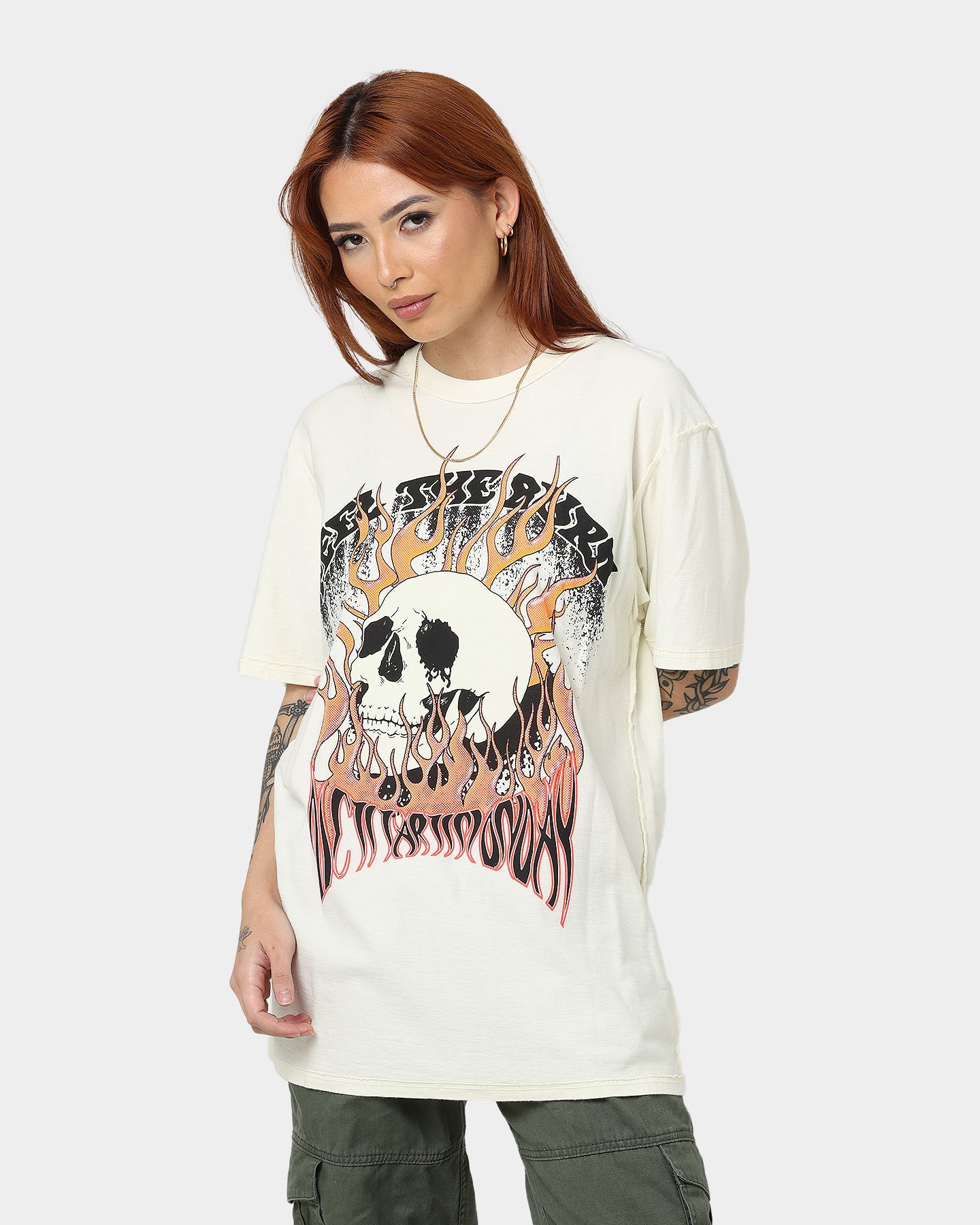 Diet Starts Monday Feel The Burn T-Shirt Antique Style001