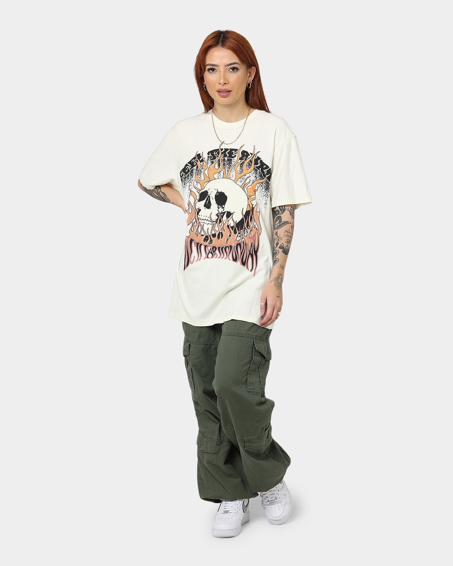 Diet Starts Monday Feel The Burn T-Shirt Antique Style001