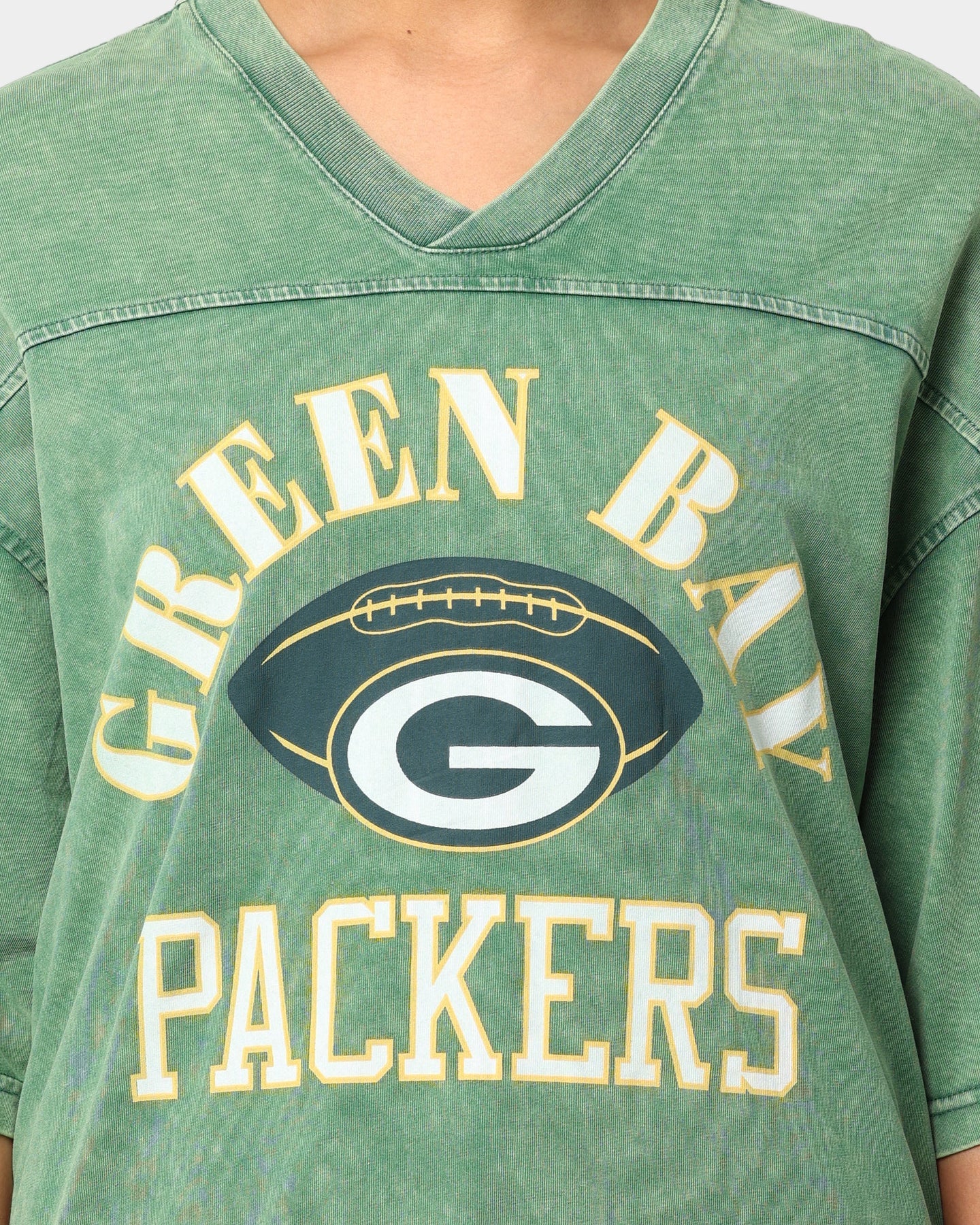 Mitchell & Ness Green Bay Packers Winners Oversized T-Shirt Bucks Green Style001