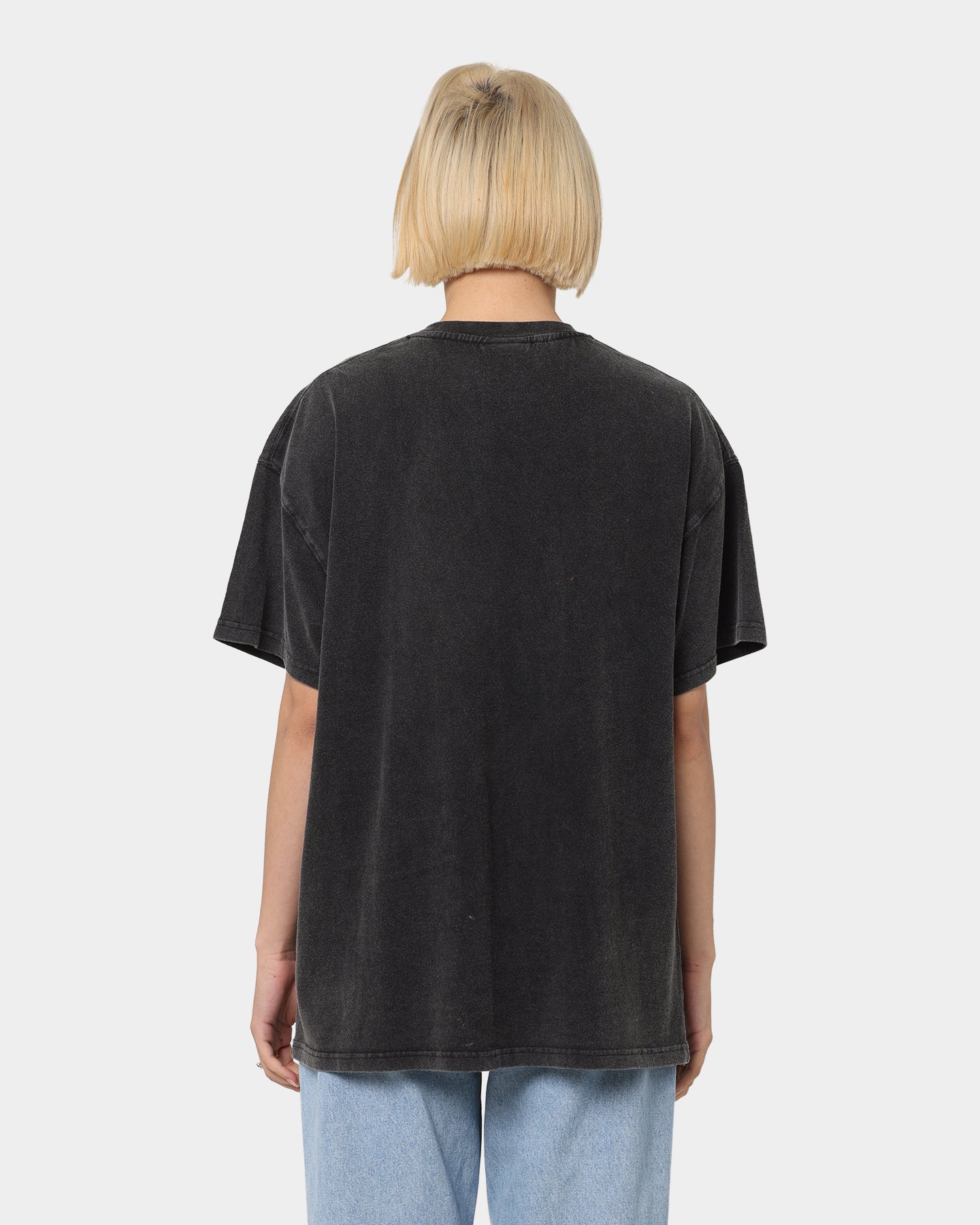 American Thrift Land Of The Free Vintage T-Shirt Black Wash Style001