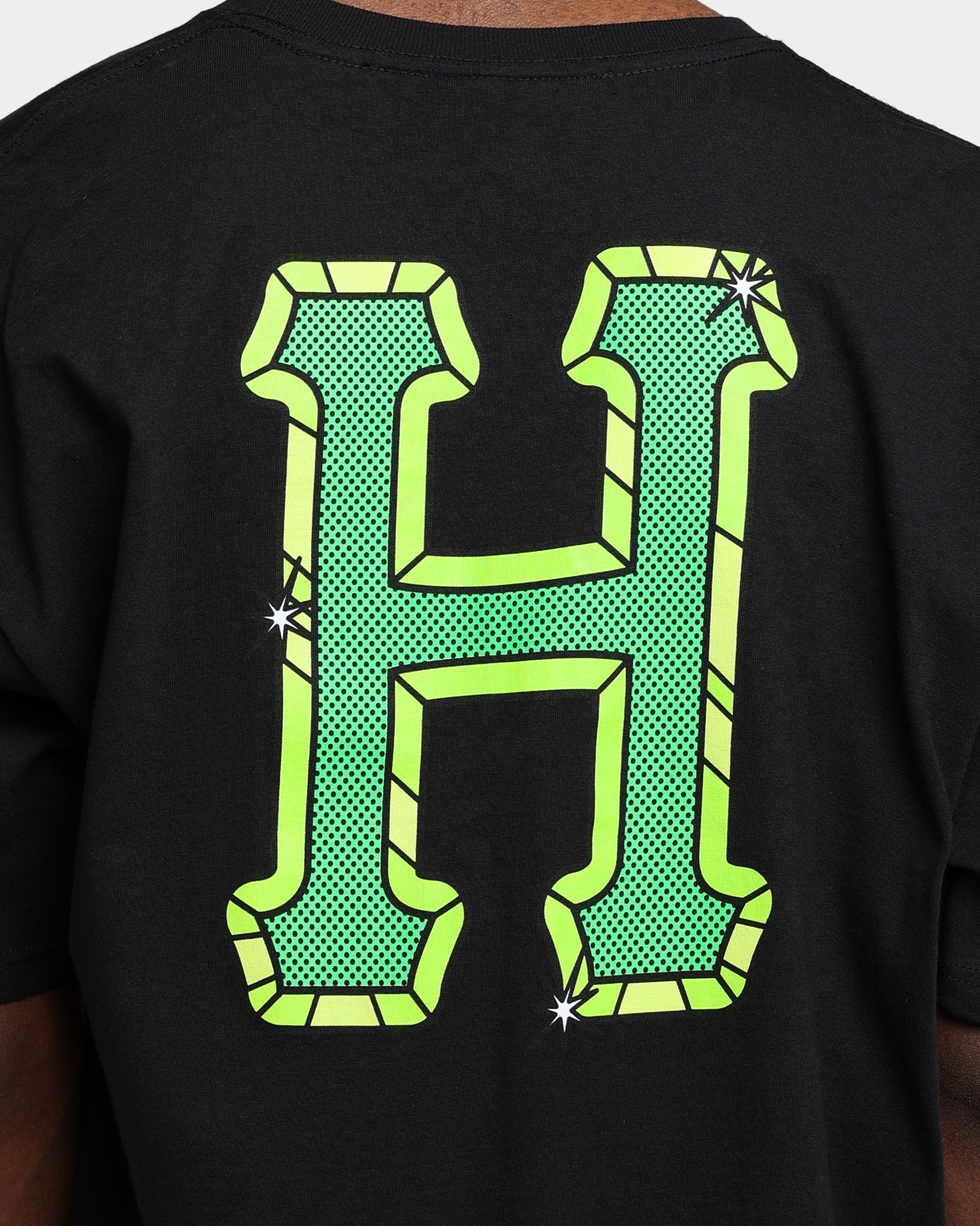 HUF Amazing H Short Sleeve T-Shirt Black