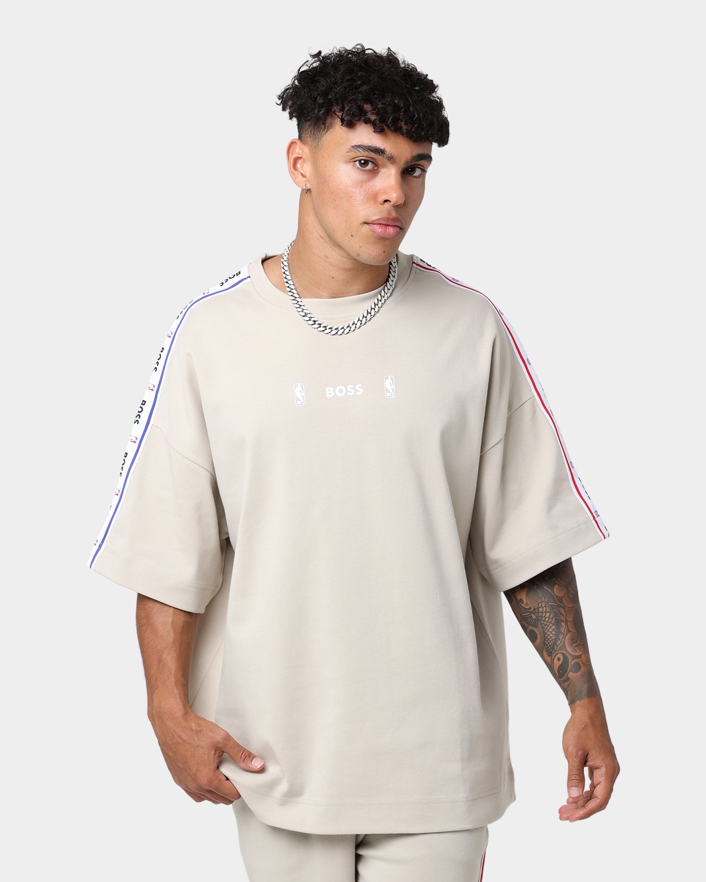 Hugo Boss Hugo Boss X NBA Modern T-Shirt Light Beige