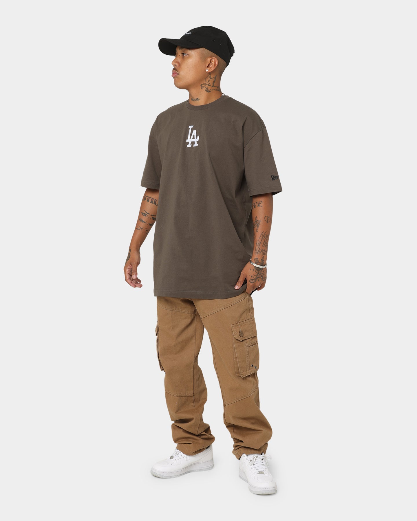 New Era Los Angeles Dodgers Oversized  T-Shirt Moss