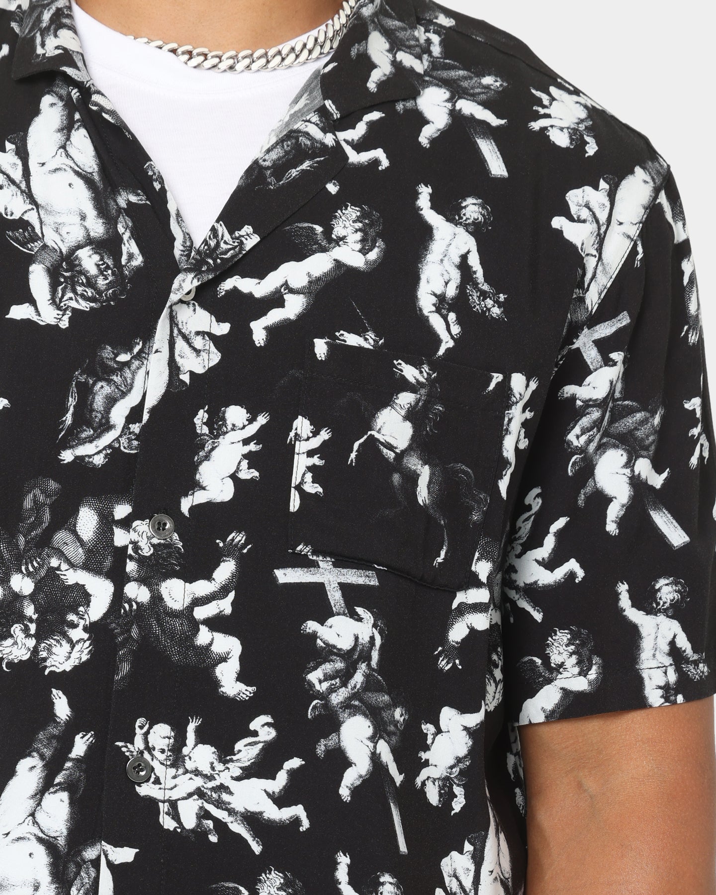 Dead Studios Guardian Angels Shirt Black/White