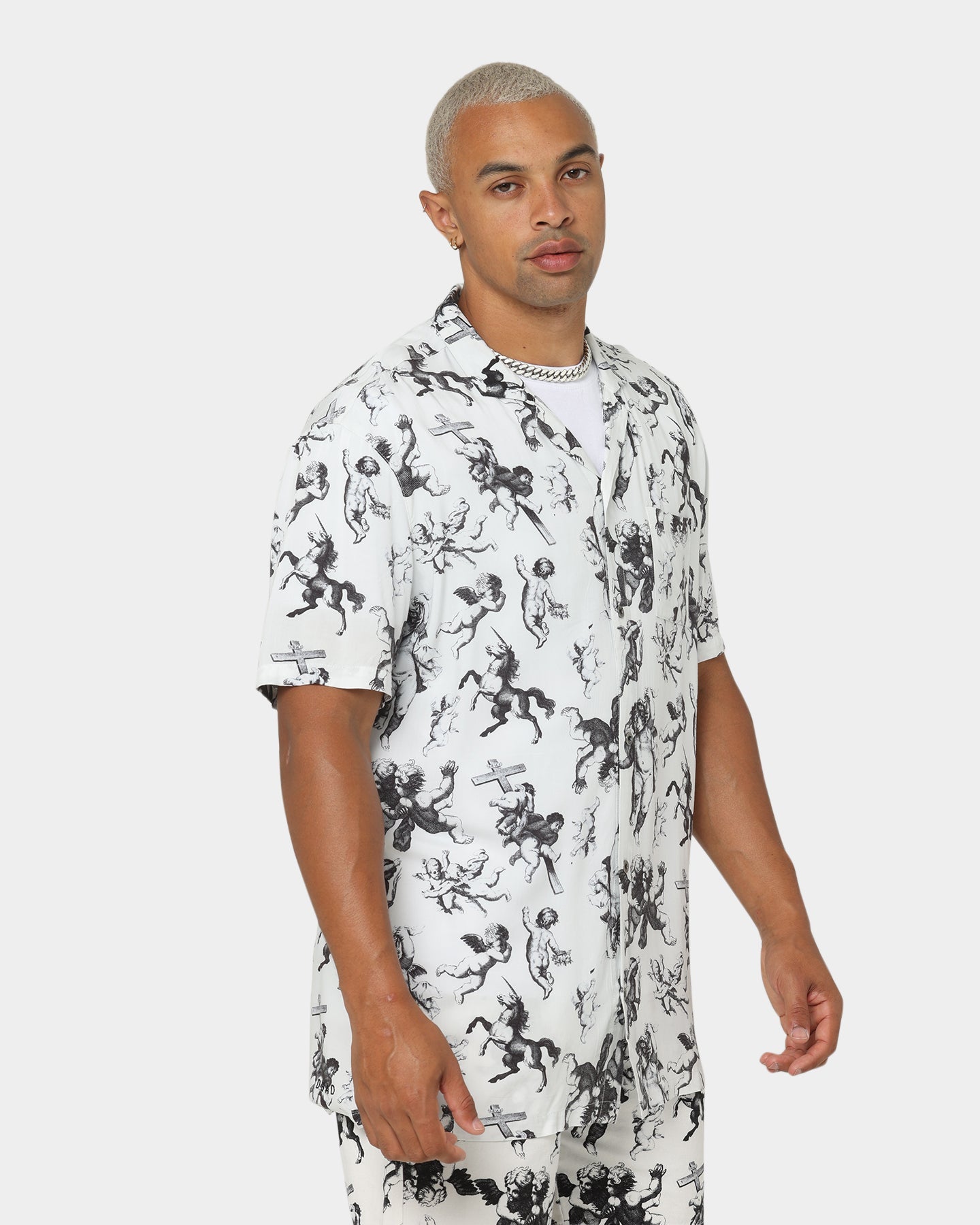 Dead Studios Guardian Angels Shirt White/Black