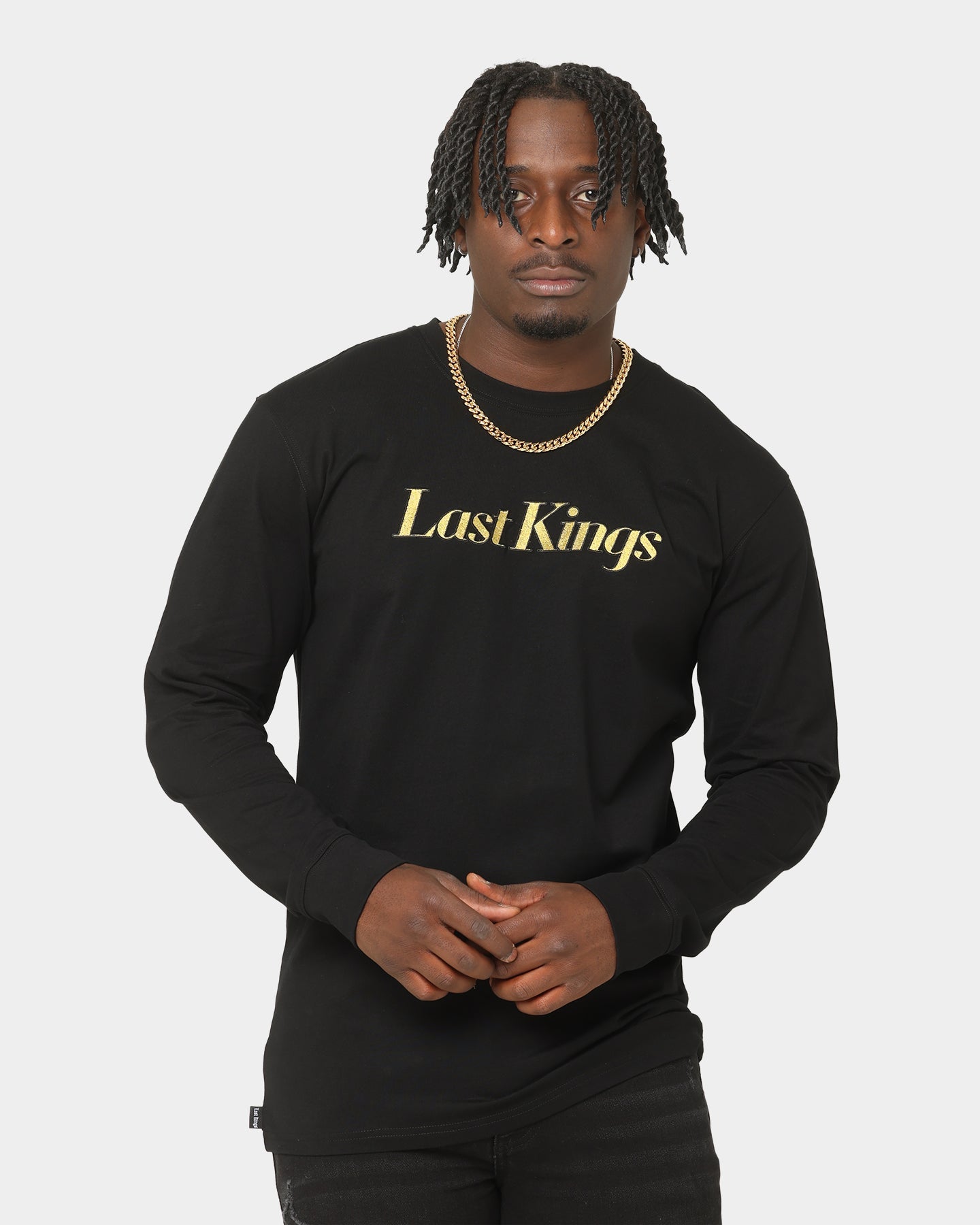 Last Kings Iconic Long Sleeve T-Shirt Black